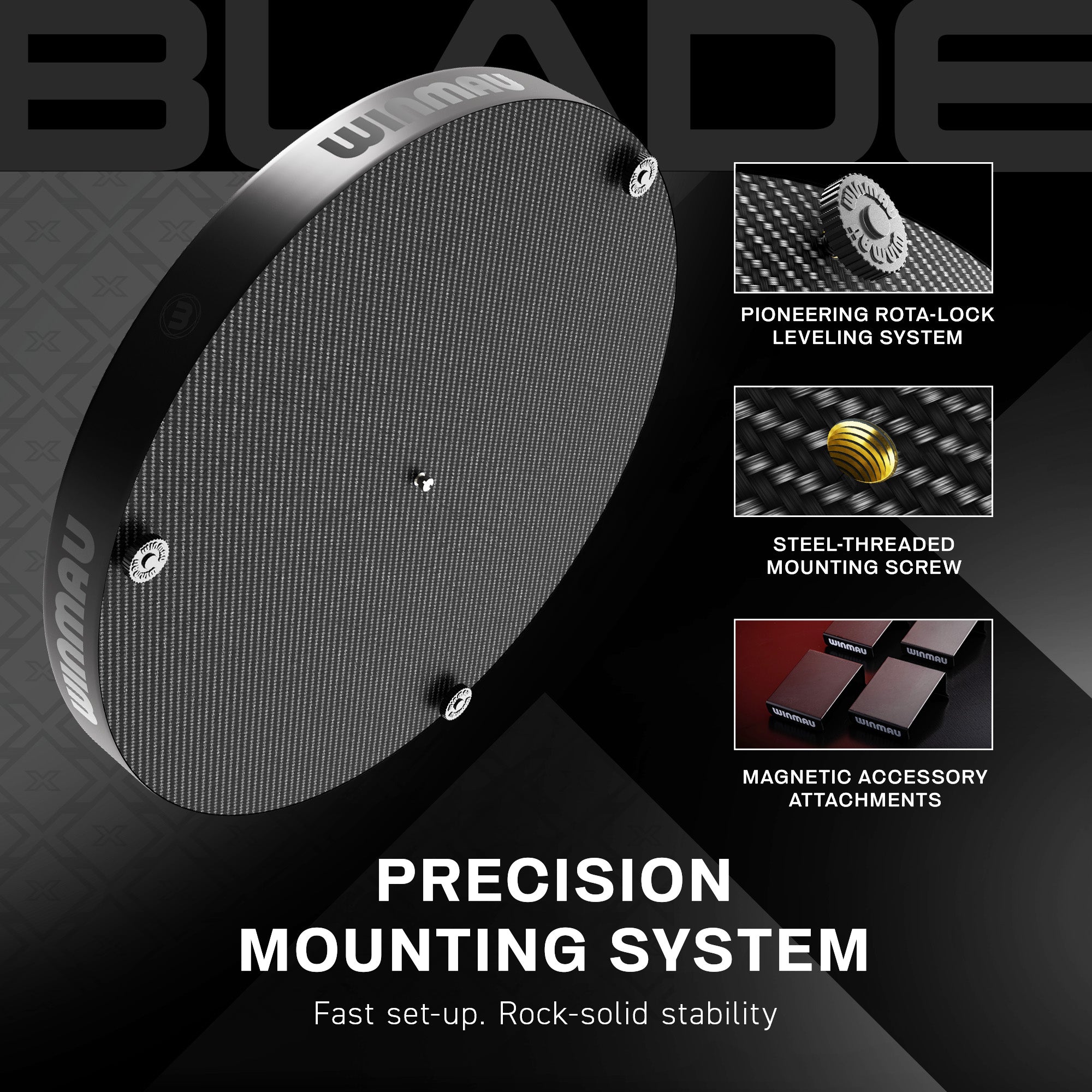 Winmau Blade X Pro Core - Official PDC Dartboard