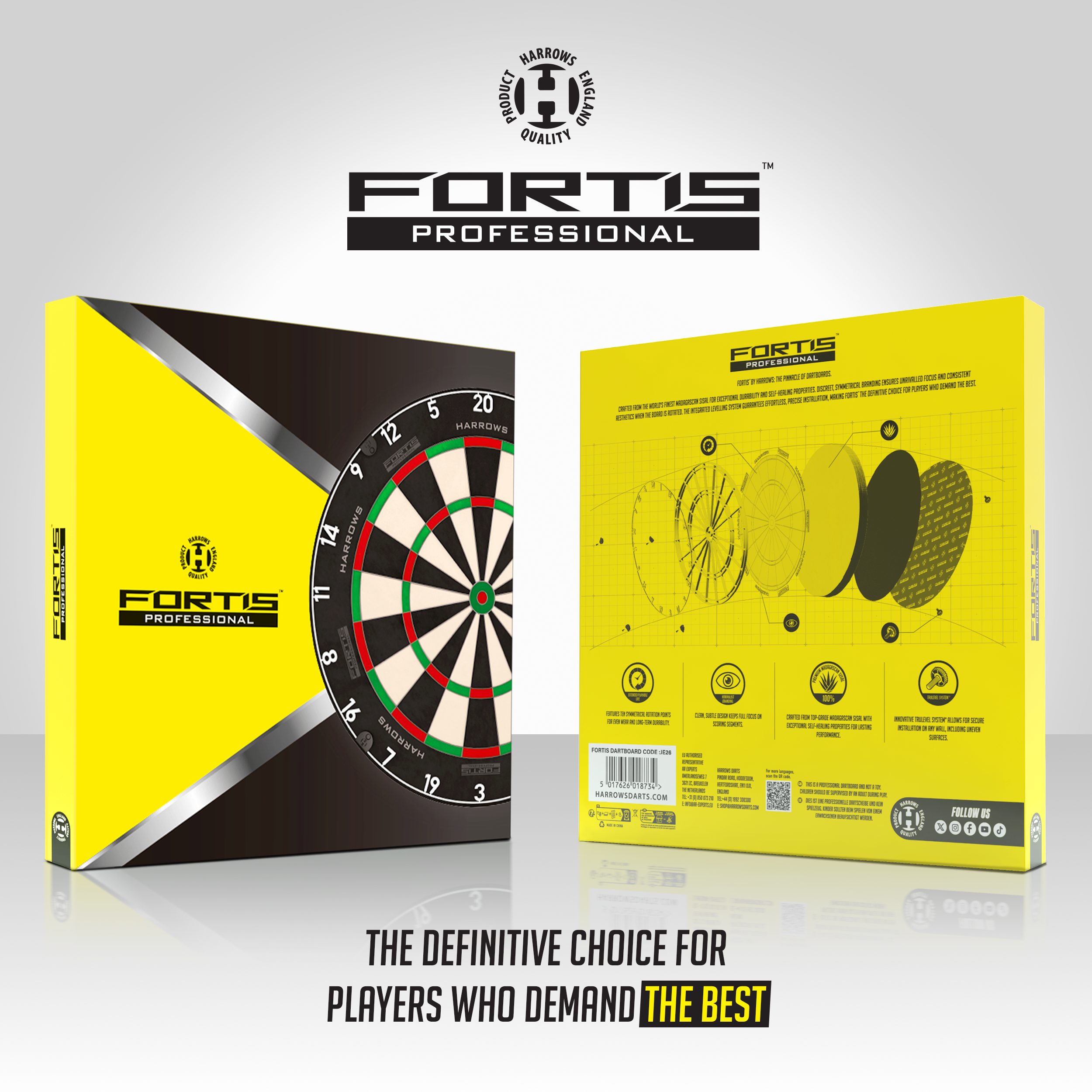 Harrows Fortis Professional Dartboard