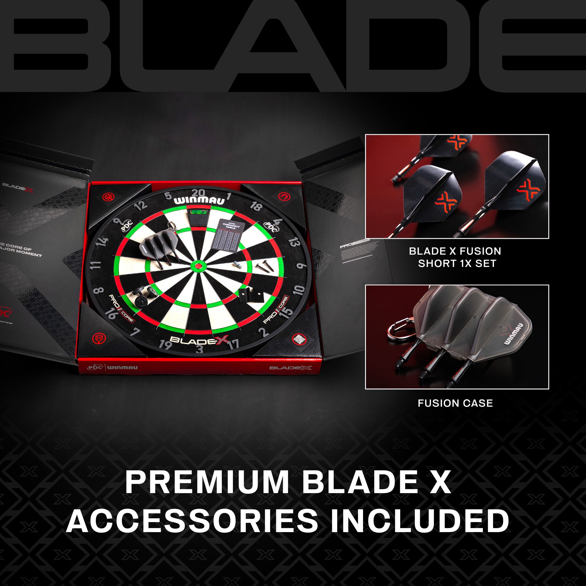 Winmau Blade X Pro Core - Official PDC Dartboard