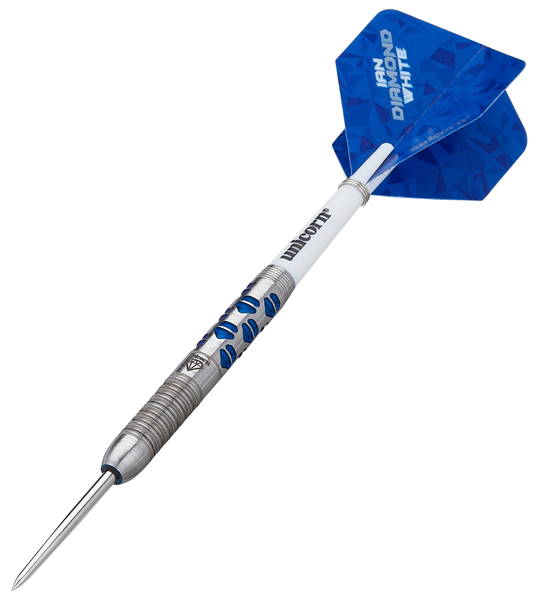 Unicorn Maestro Ian 'The Diamond' White Phase 2 - Steel Tip Darts - 90% Tungsten - 23g
