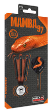 BULL'S Mamba 97 M3 Steel Tip Darts - 97% Tungsten - 21g