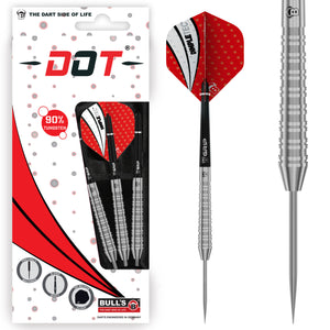 BULL'S Dot D3 - 90% Tungsten Steel Tip Darts - 22g 24g