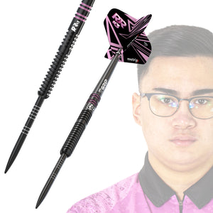 BULL'S Rusty-Jake Rodriguez Steel Tip Dart - 90% Tungsten - 21g