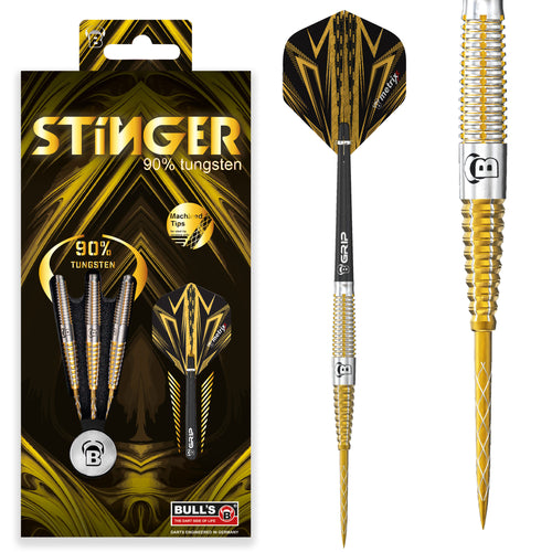 Bull's Stinger - 90% Tungsten - Steel Tip Darts - 21g 23g 25g