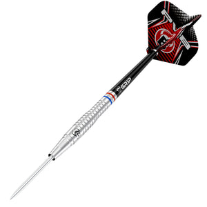 BULL'S Challenger Steeldart P. Van Bijnen Steel Tip Darts - 90% Tungsten - 25g