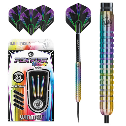 Winmau Foxfire Urban - 80% Tungsten Darts - 22g 24g