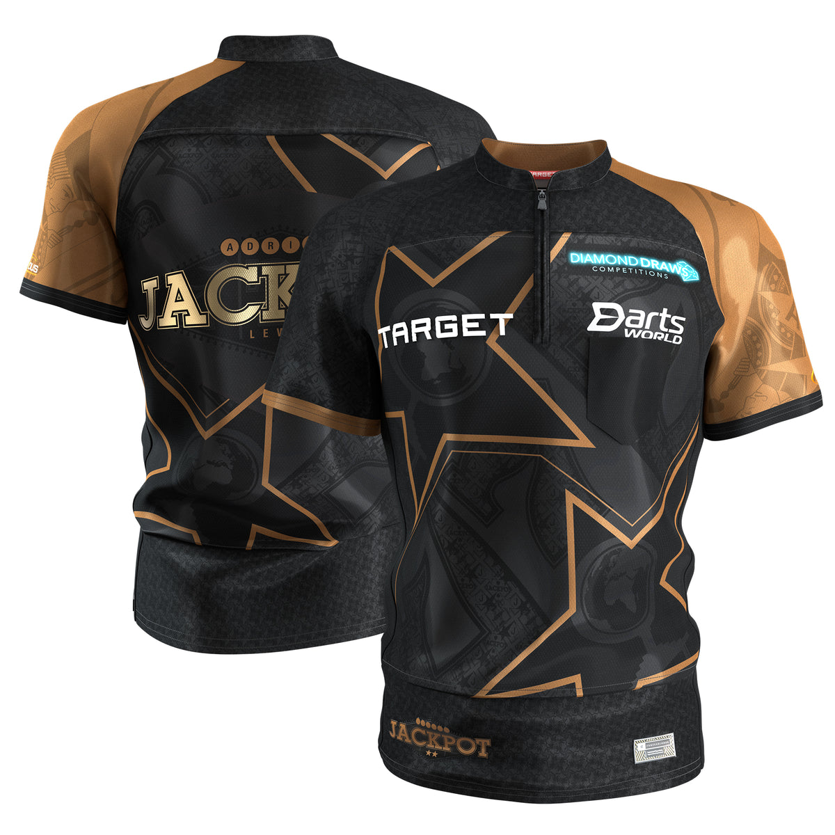 Target Adrian Lewis - Jackpot - Dart Shirt - 2027 - Small - 4XL