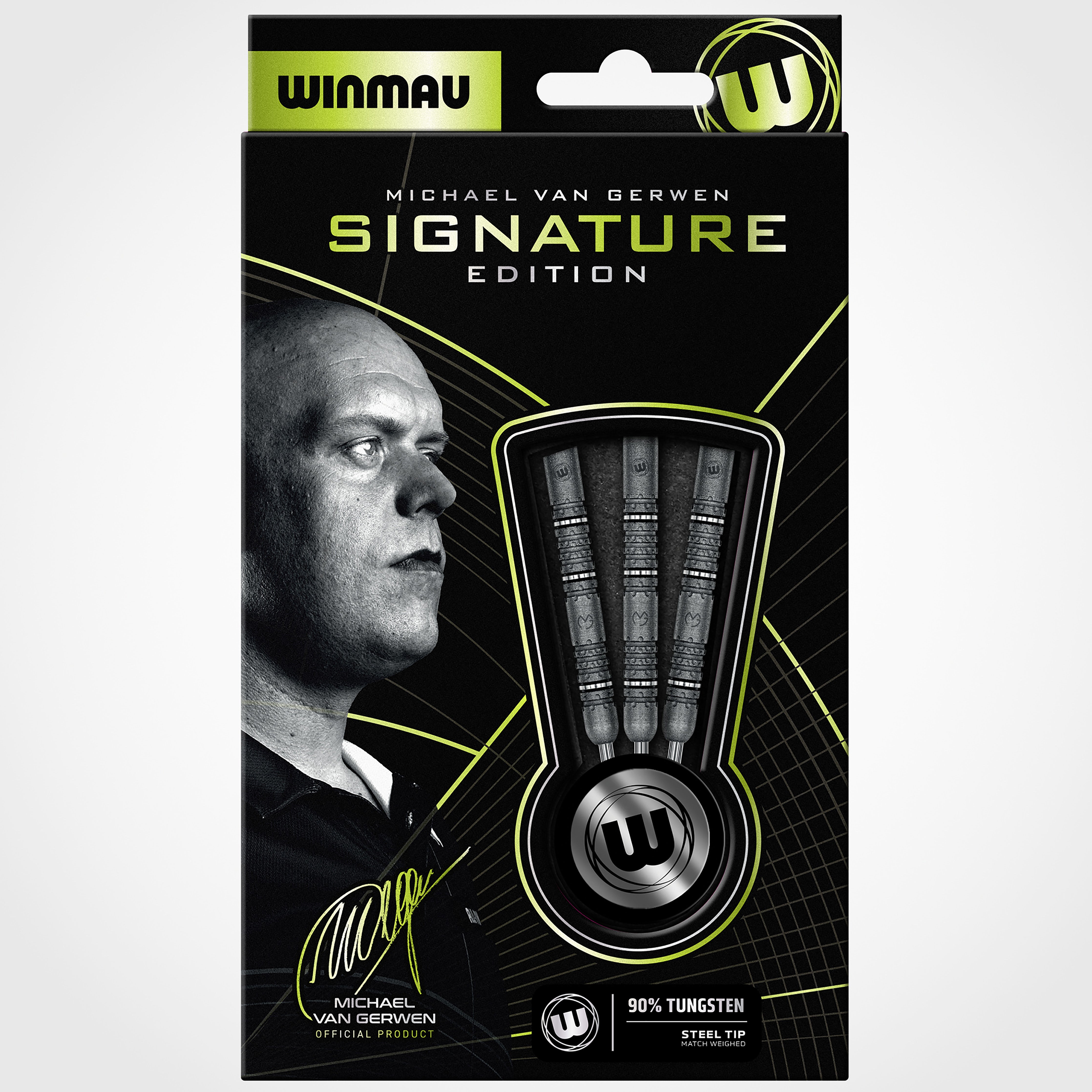 Winmau Michael Van Gerwen - MVG - Signature Edition - 90% Tungsten Dar