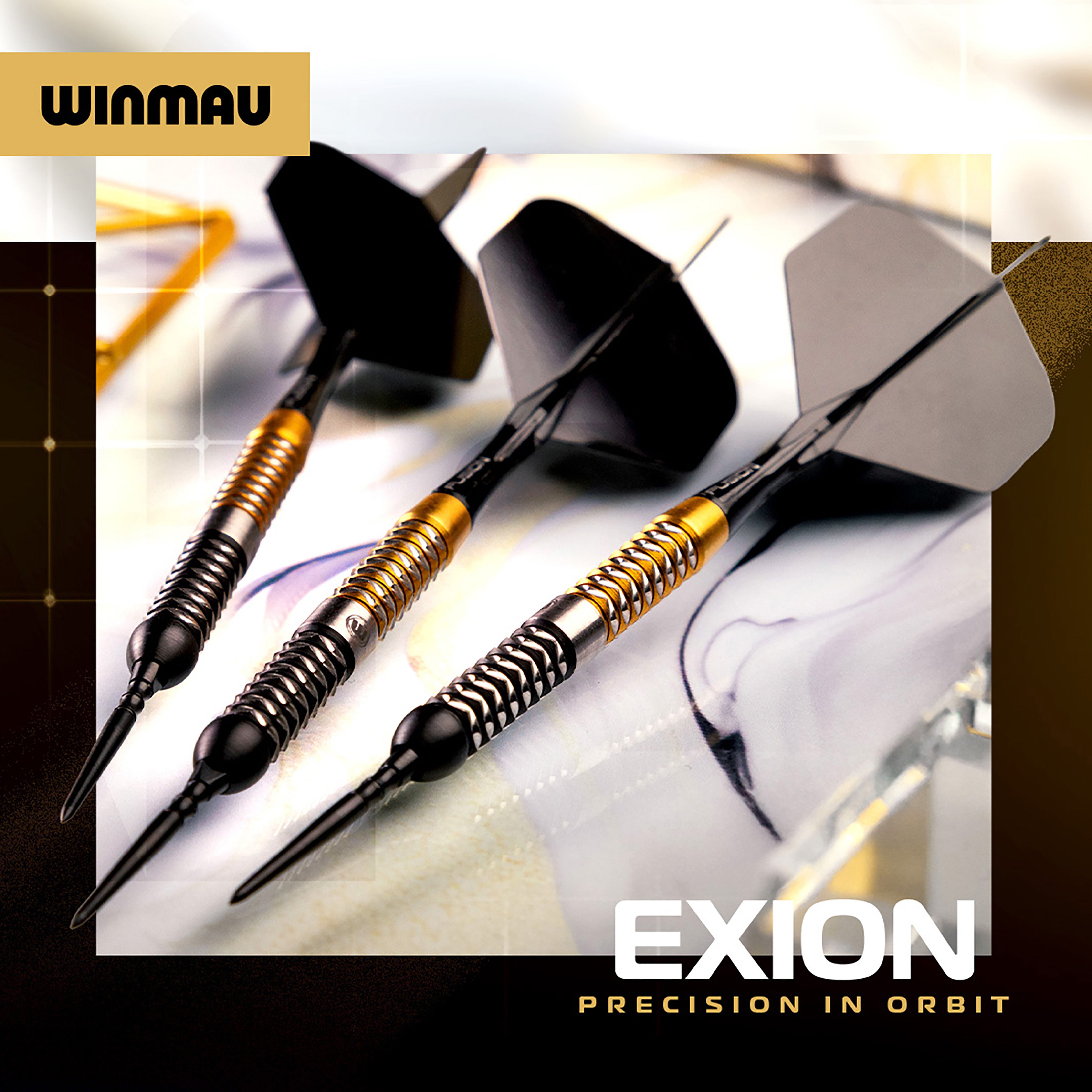 Winmau Exion - 90% Tungsten Darts - Switch Point System - 22g 23g 24g