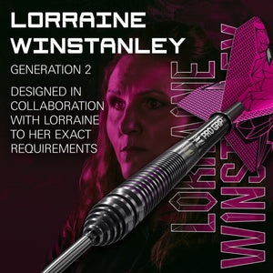 Target Lorraine Winstanley G2 - 90% Tungsten Darts - Swiss Points - 24g