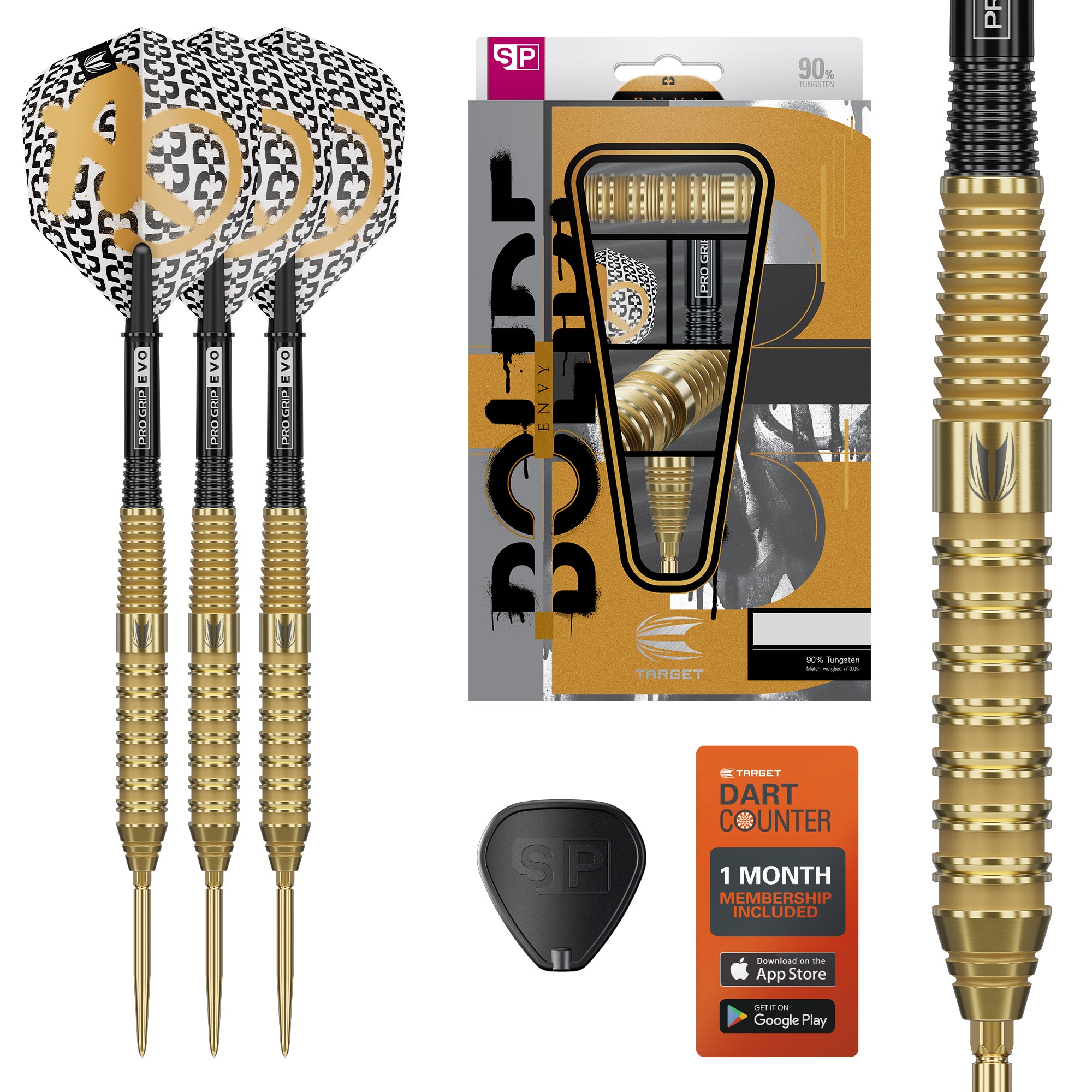 A.u.S. Onlineshop - 23g Steel Tip Darts (3 pcs.) Jeffrey de Graaf G1 90% SP 2024 A.u.S. Onlineshop - 23g Steel Tip Darts (3 pcs.) Jeffrey de Graaf G1 90% SP 2024