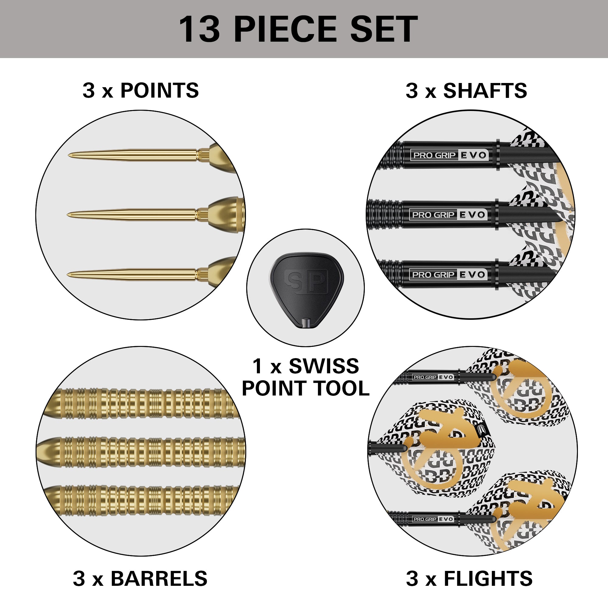 Target Bolide Envy 04 - 90% Tungsten Darts - Swiss Point - 21g 23g 25g