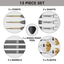 Target Redux 01 - 90% Tungsten Darts - Swiss Points - 22g 23g 24g 25g