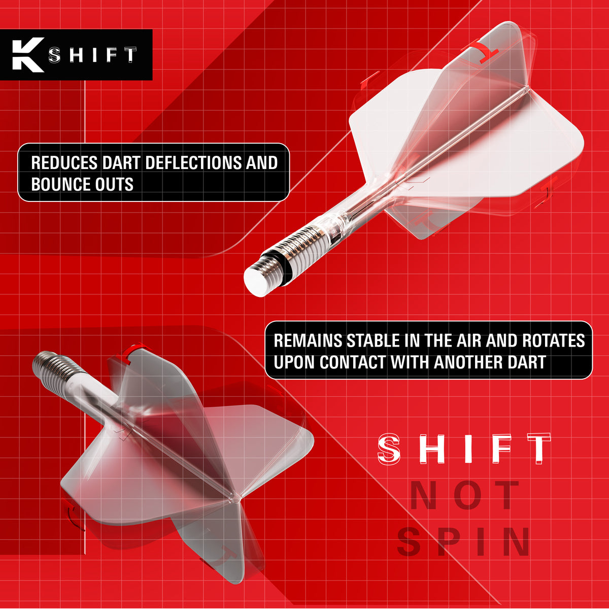 Target Shift - 90% Tungsten - SP Steel Tip Darts - 23g 24g 25g