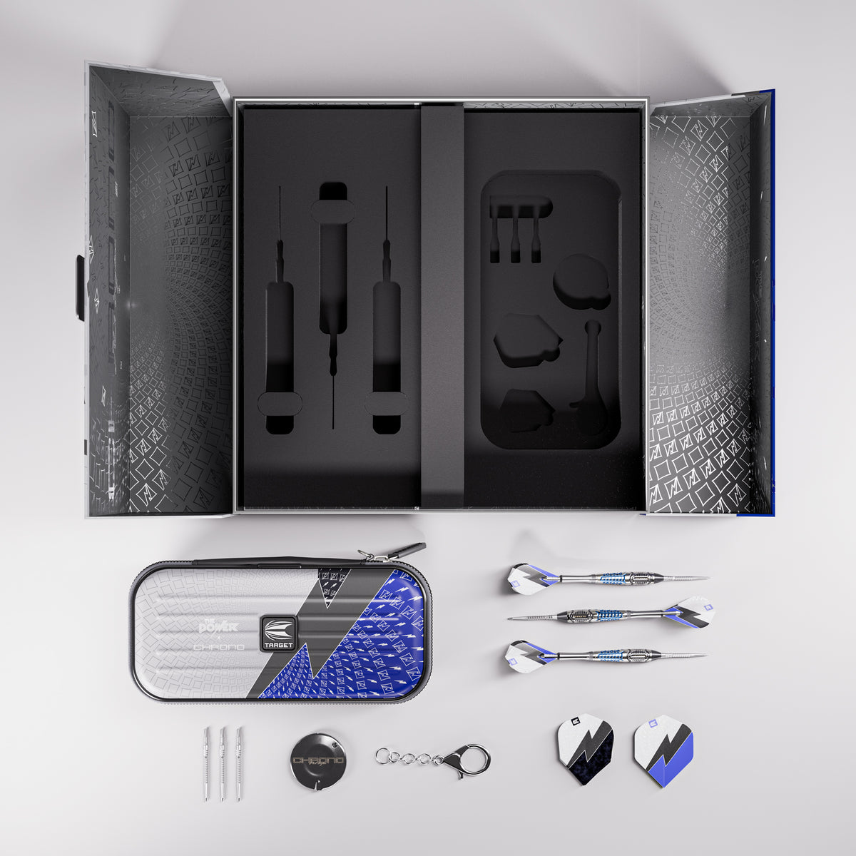 Target Phil Taylor Power - Chrono -  95% Tungsten SP Steel Tip Darts - 22g 24g 26g