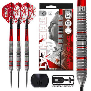 Harrows Damon 'The Heat' Heta Series 4 - 90% Tungsten - Quick Point Darts - 21g 23g 24g 25g