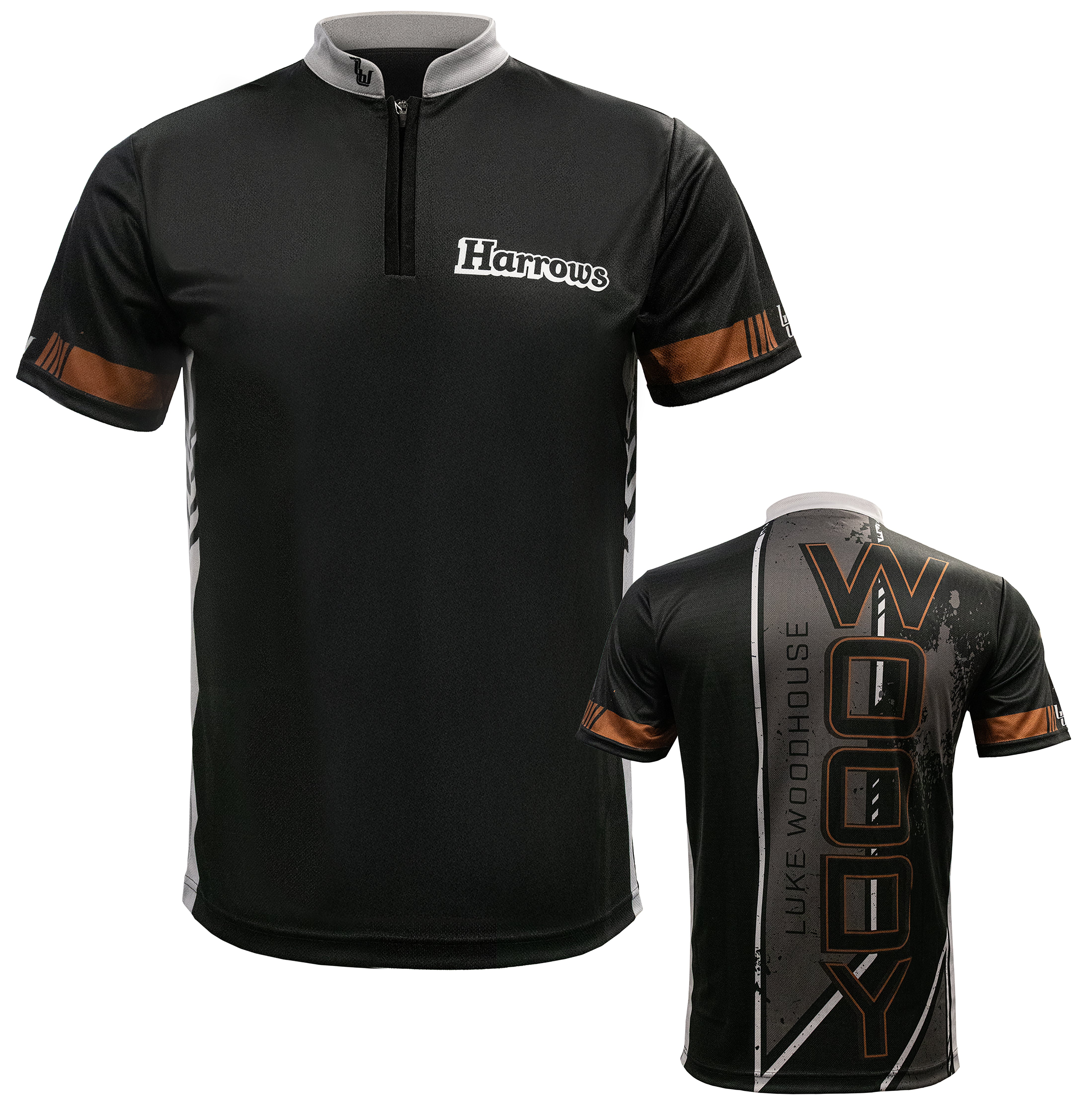 Harrows Luke 'Woody' Woodhouse - Series 2 Player Dart Shirt - Small - 5XL