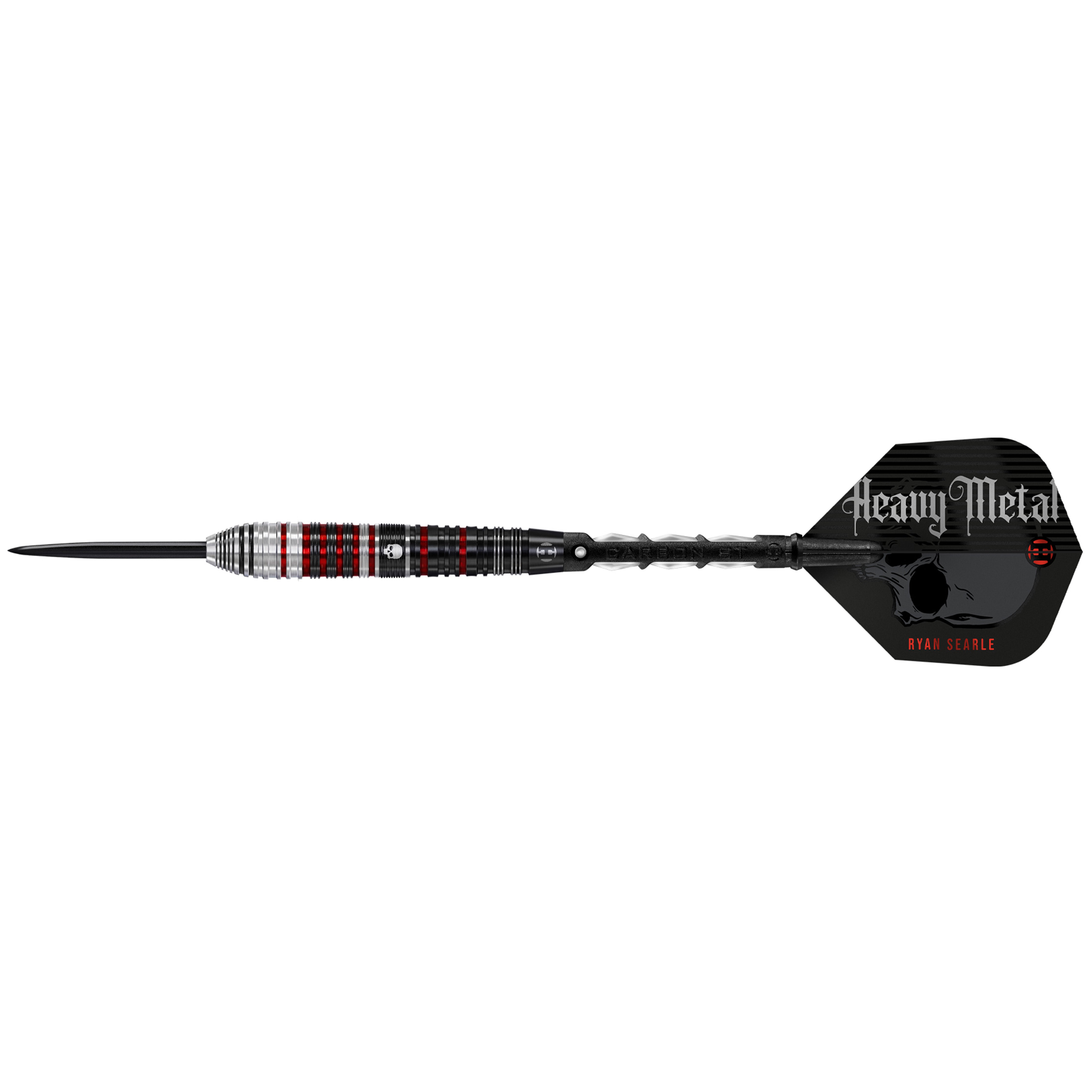 Harrows Ryan 'Heavy Metal' Searle Series 2 Steel Tip Darts Set - 90% Tungsten - 22g to 32g