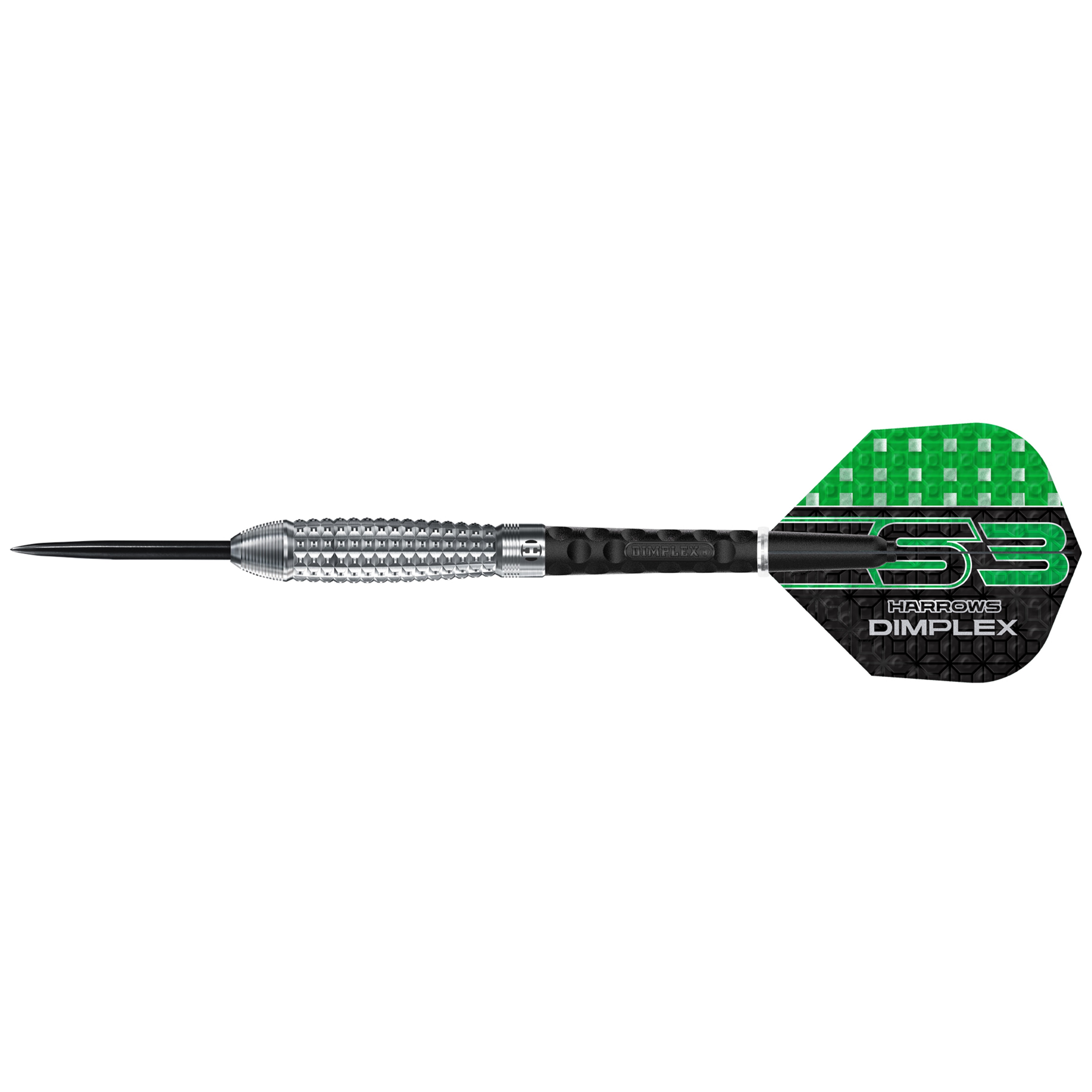 Harrows Dimplex S3 Bomb Steel Tip Darts Set - 90% Tungsten - 21g 23g 24g 25g