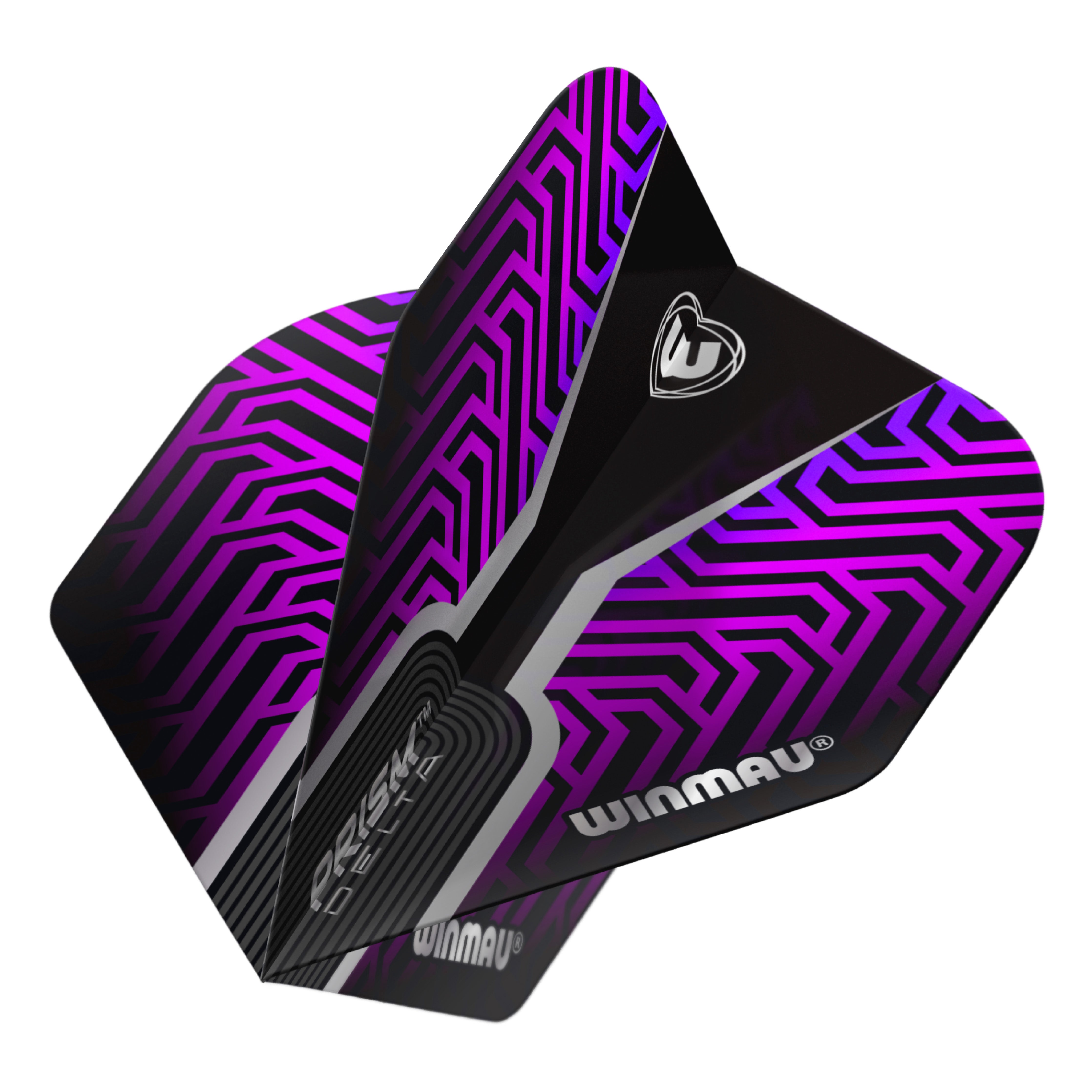 Winmau Prism Delta Kairos Dart Flights - Standard No2 - Purple