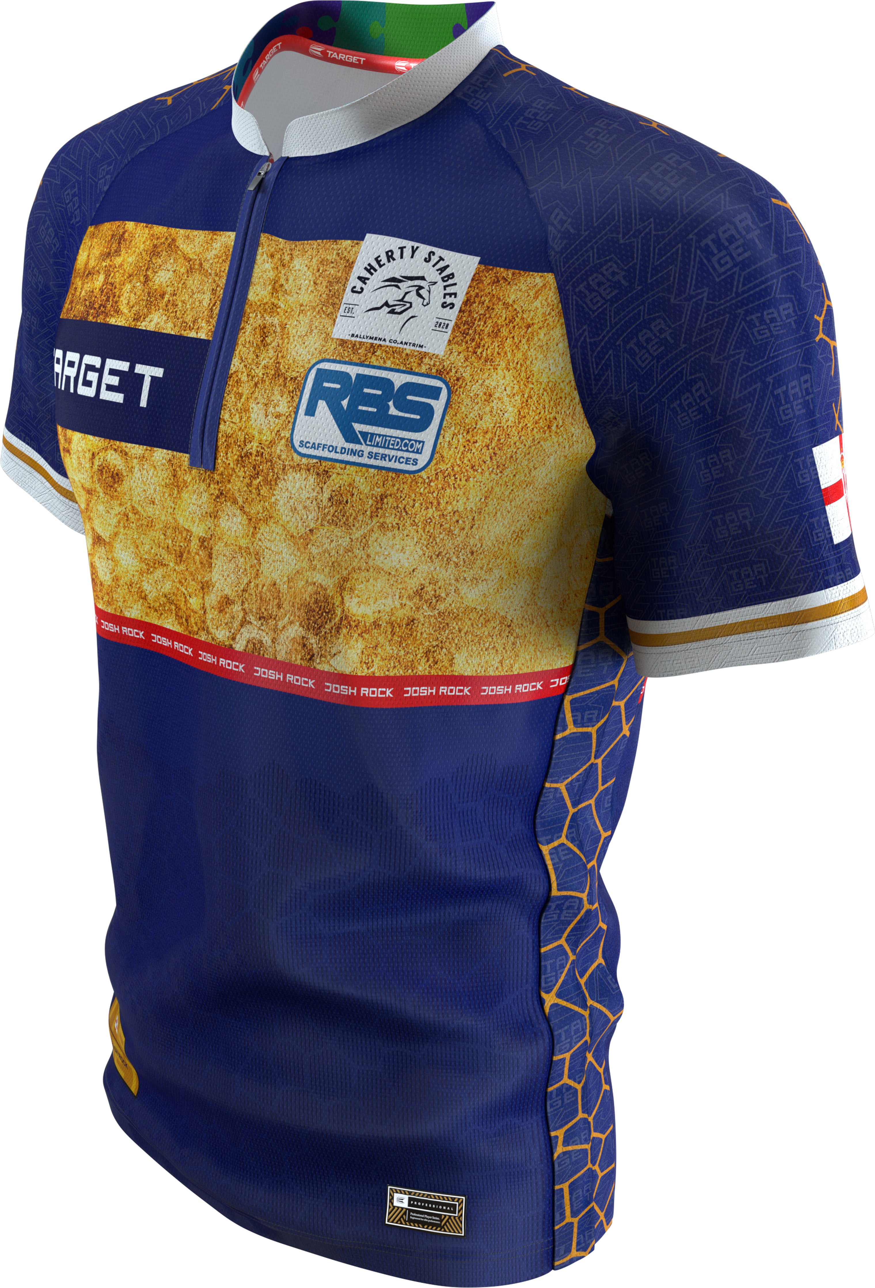 Target Josh Rock Playing Dart Shirt - Small to 4XL