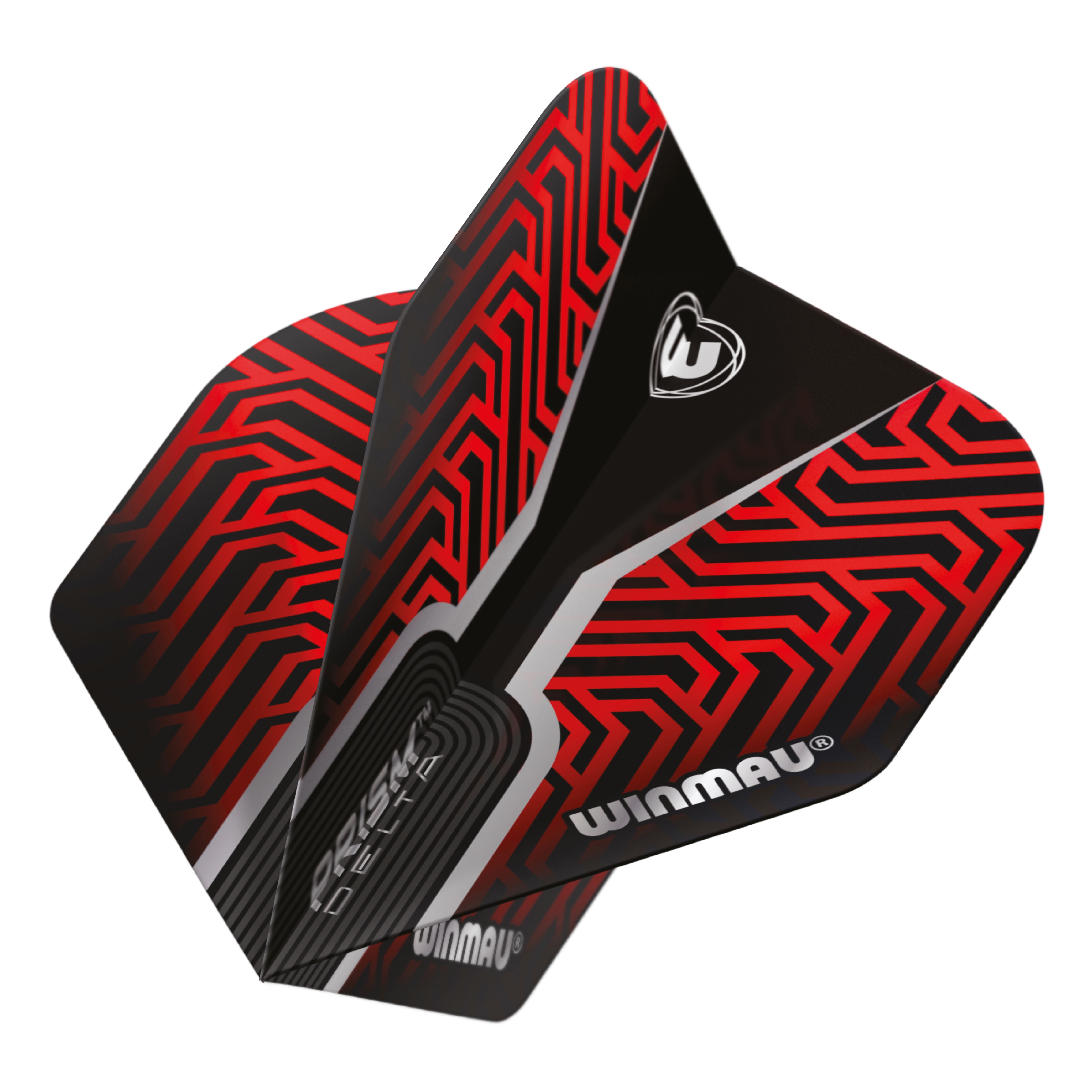 Winmau Prism Delta Kairos Dart Flights - Standard No2 - Red