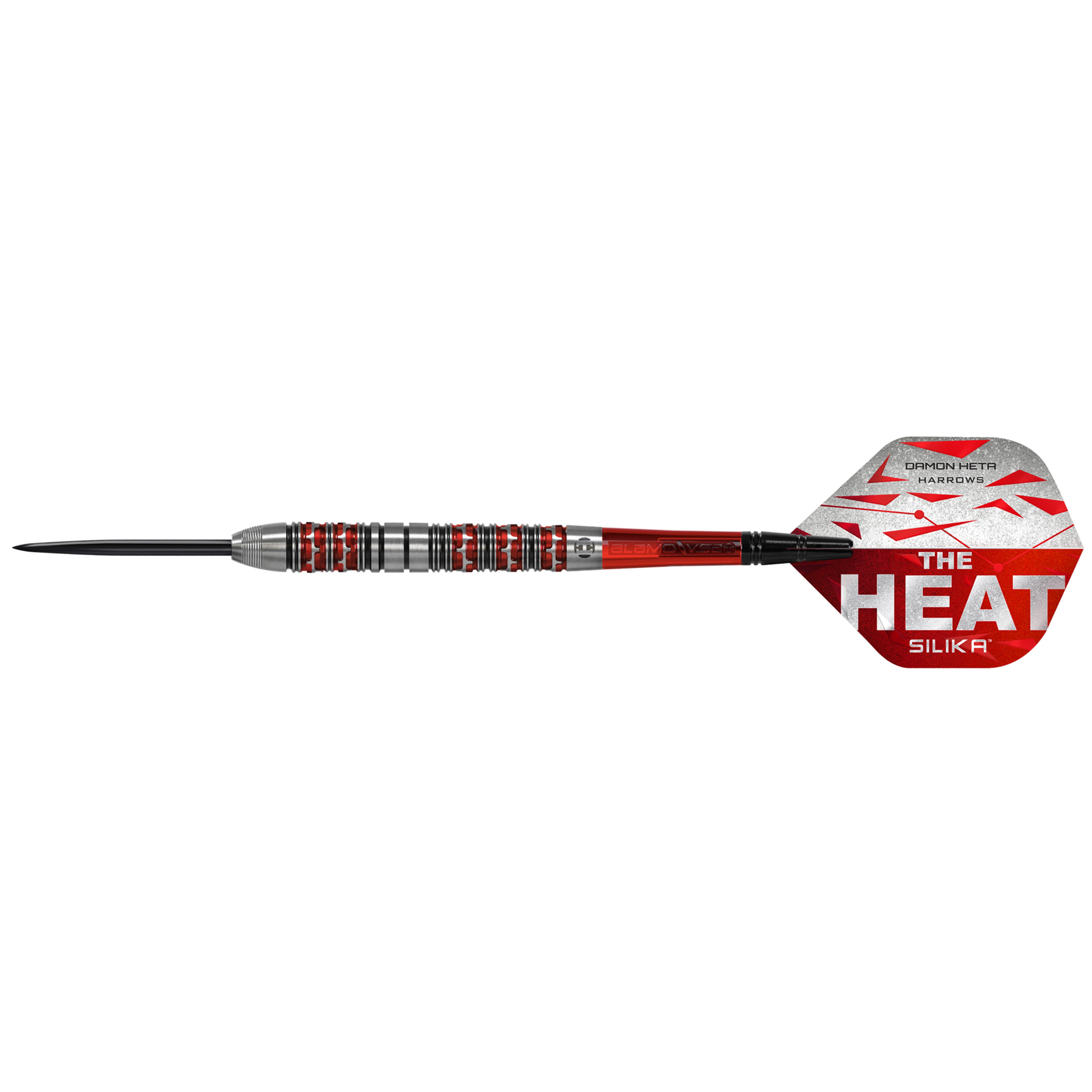 Harrows Damon 'The Heat' Heta Series 3 Steel Tip Darts Set - 90% Tungsten - 21g 23g 25g