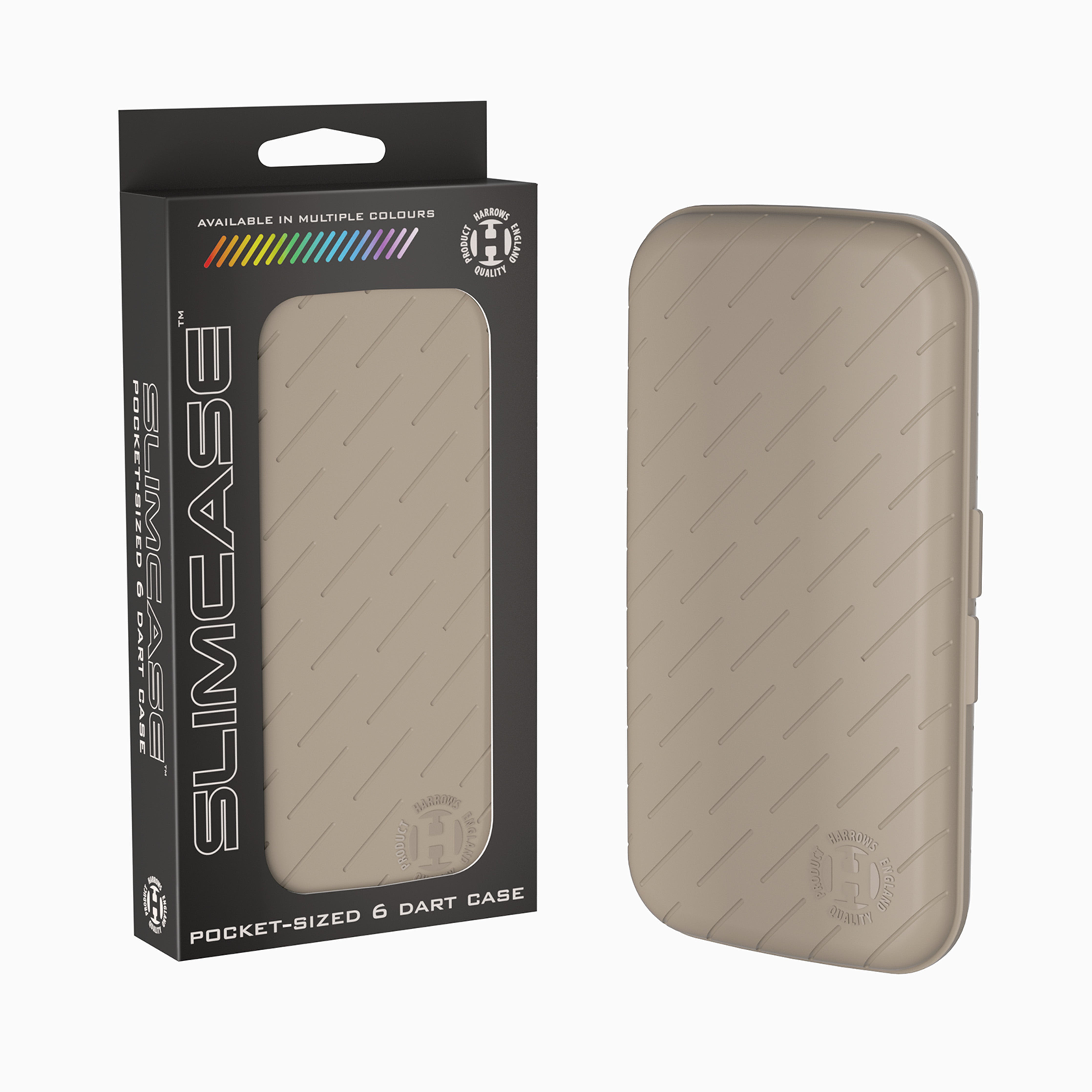 Harrows Slimcase Darts Case - Stone Grey