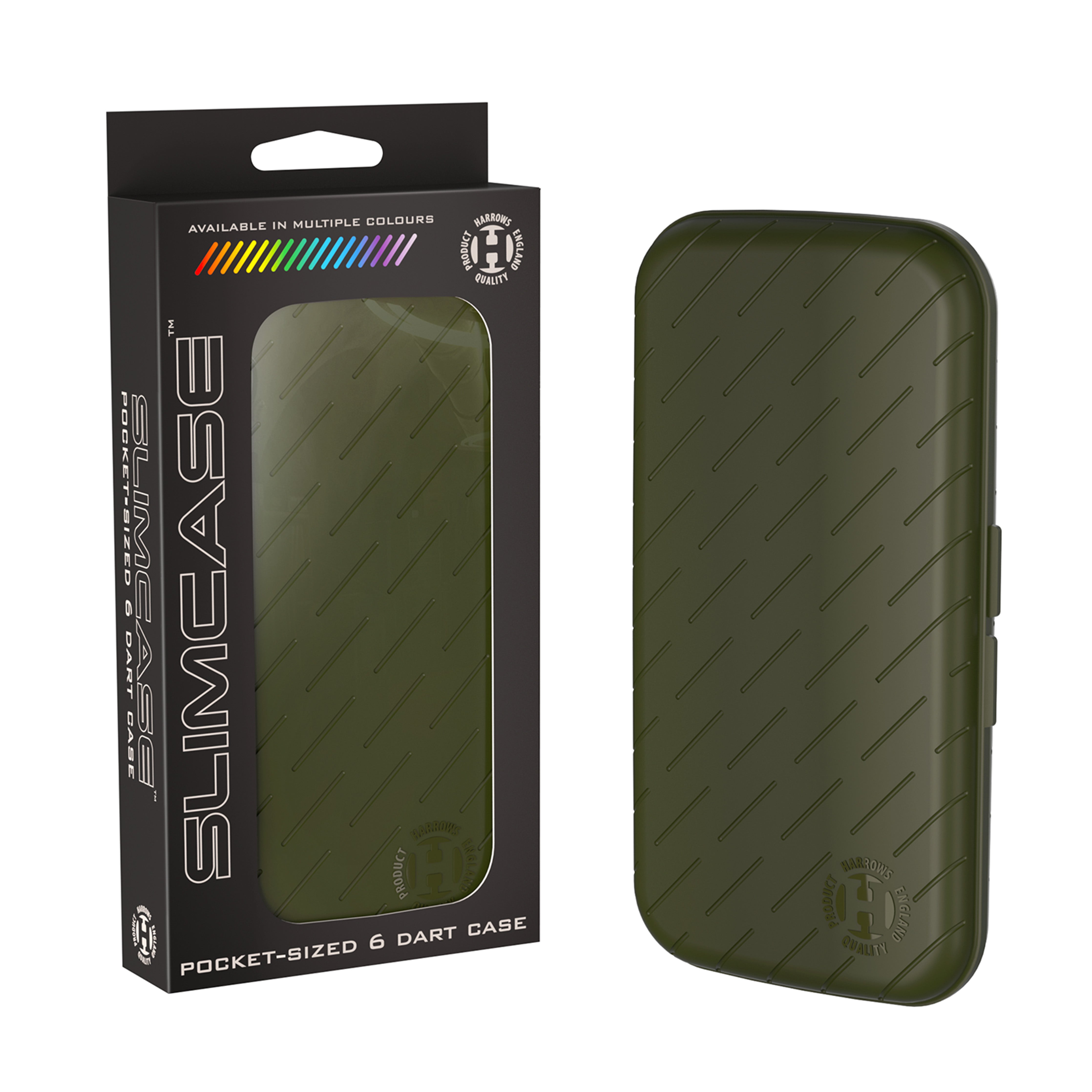 Harrows Slimcase Darts Case - Green