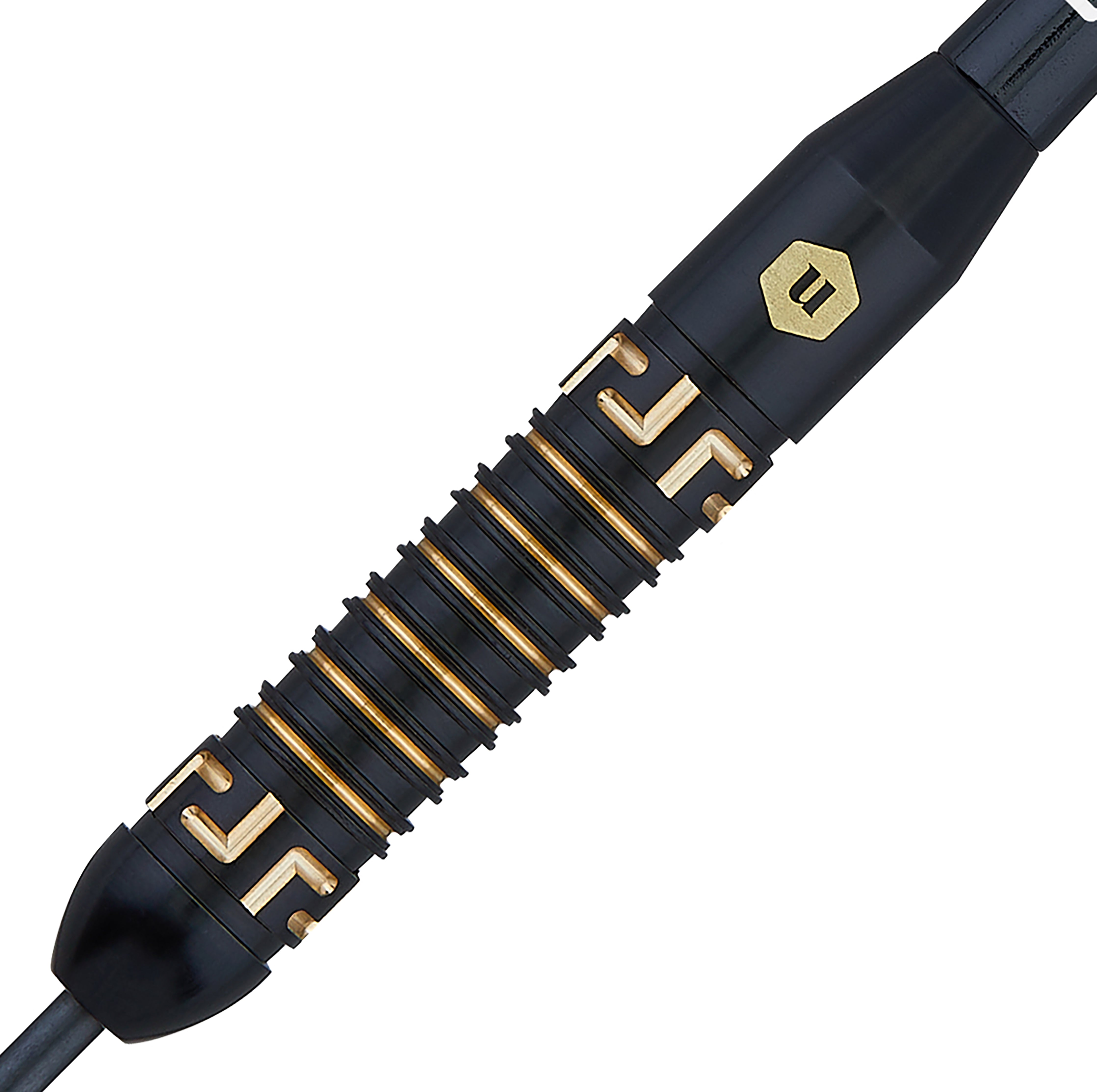 Unicorn Top Brass - Black & Gold Brass Darts - 20g