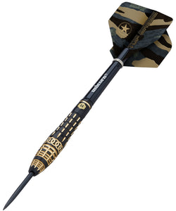 Unicorn Top Brass - Black & Gold Brass Darts - 20g