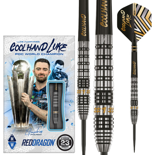 Red Dragon Luke Humphries - Prestige - 90% Tungsten Darts - 22g 23g 24g