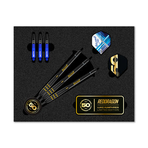 Red Dragon Luke Humphries - 50 Years Player Edition - 90% Tungsten Darts - 22g
