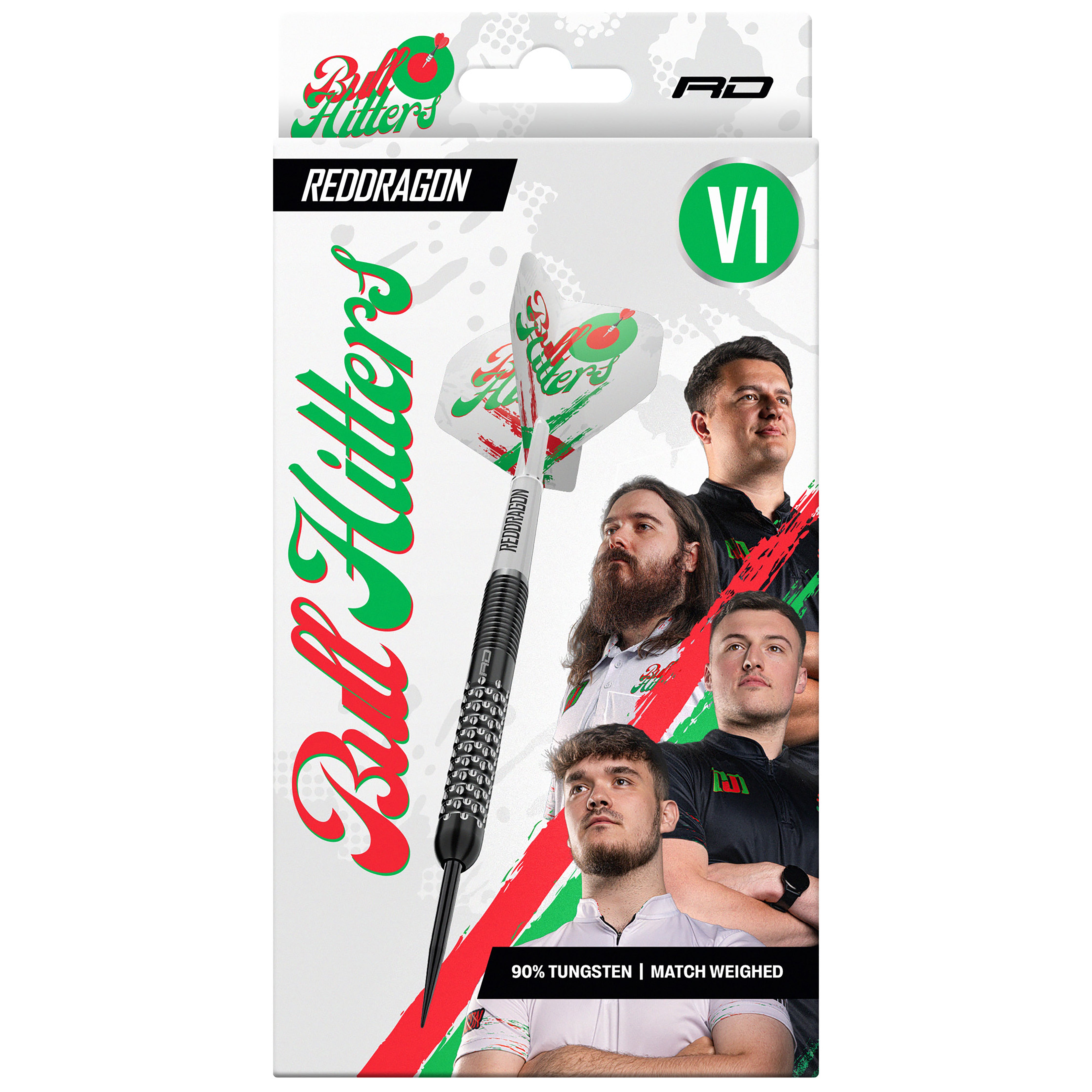 Red Dragon Bullhitters - 90% Tungsten Darts - 23g