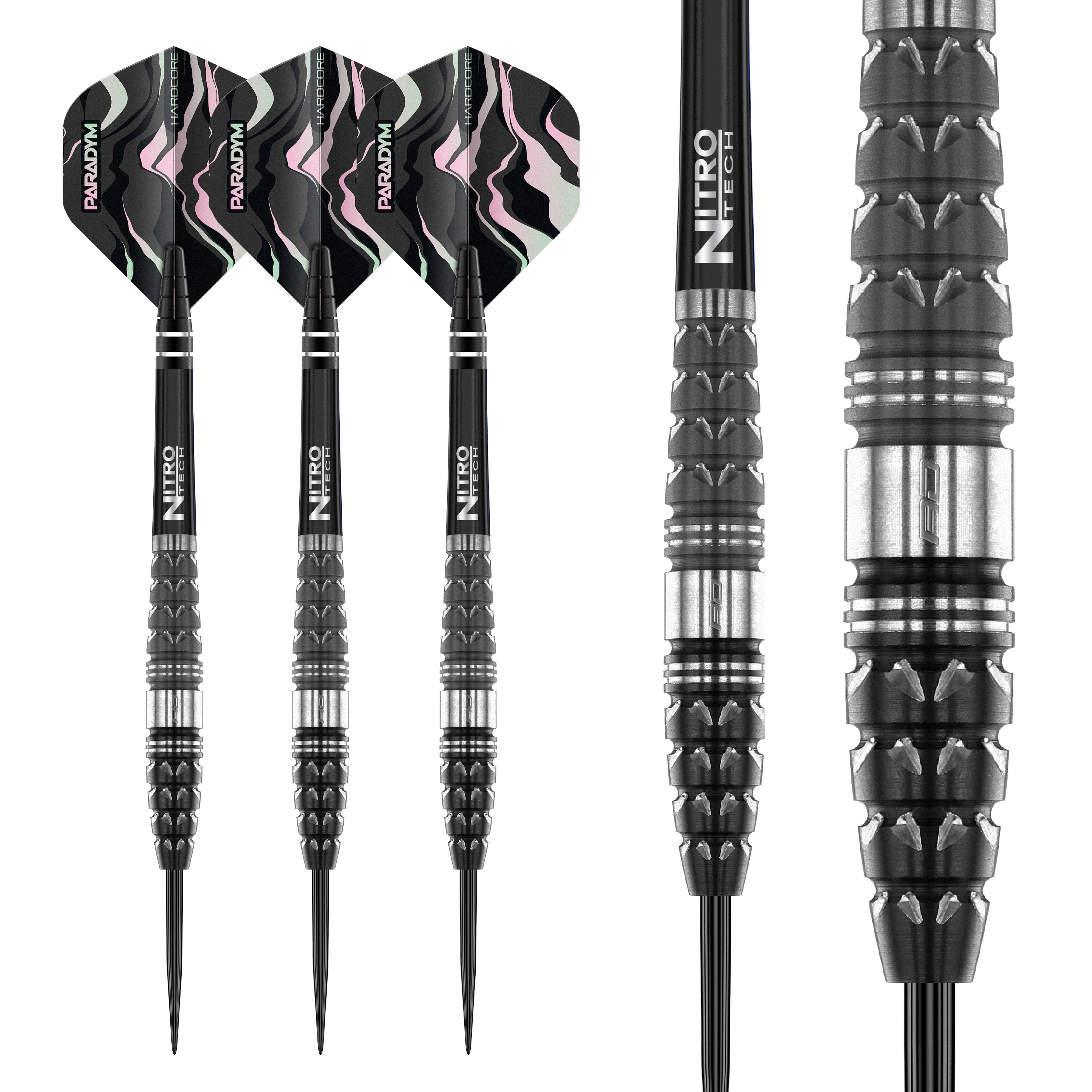Red Dragon Paradym Torpedo Steel Tip Darts - 90% Tungsten - 24g 26g