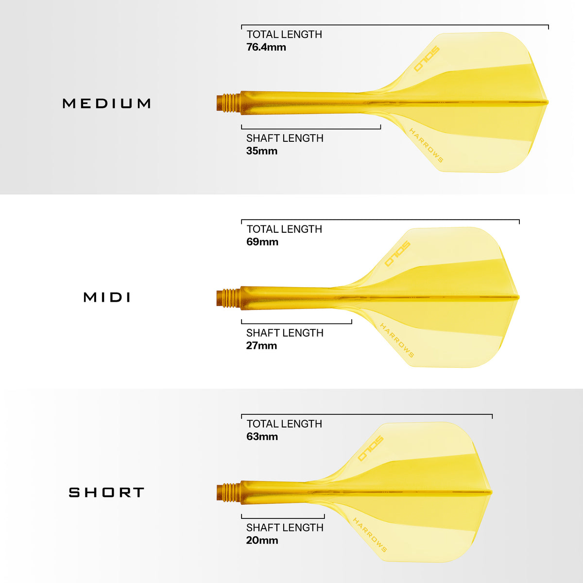 Harrows Solo No.2 Integrated Flight System - Yellow