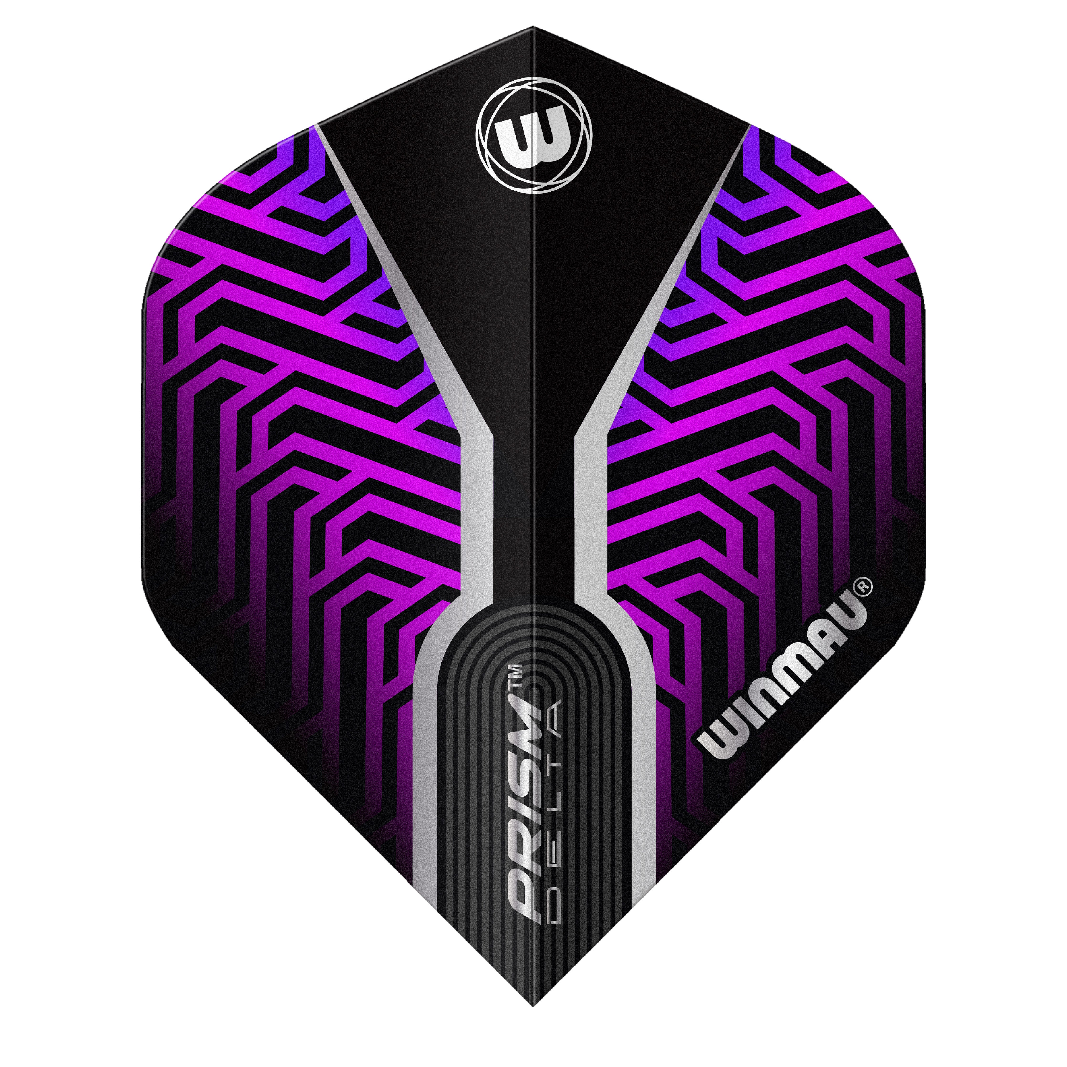 Winmau Prism Delta Kairos Dart Flights - Standard No2 - Purple