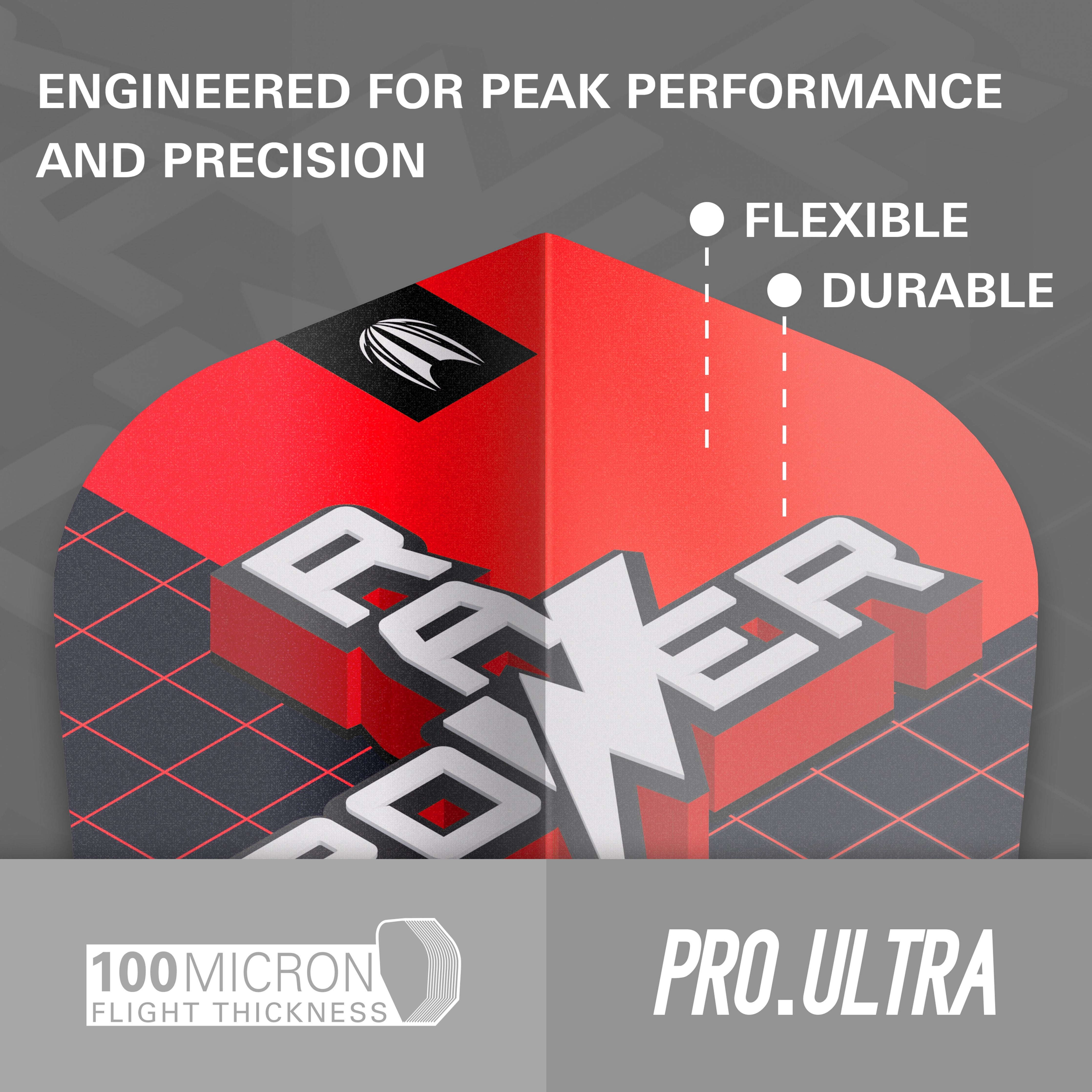 Target Phil 'The Power' Taylor Raw Power G11 Pro.Ultra Dart Flights 2024 - NO6