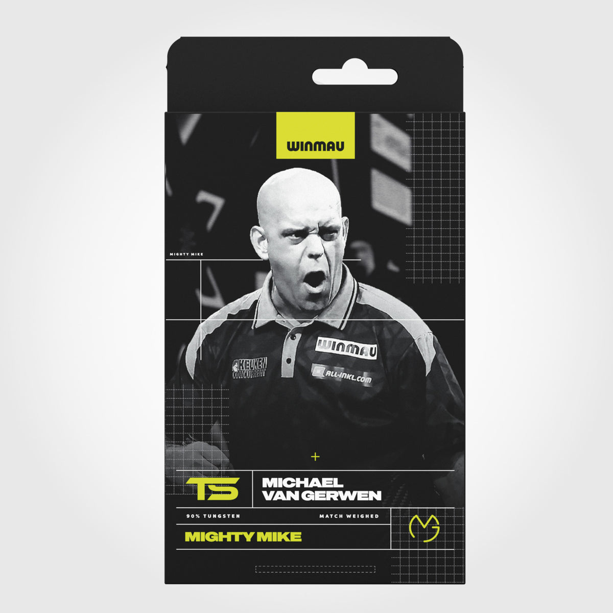 Winmau Michael van Gerwen TS - MVG - 90% Tungsten - Switch Point Darts - 21g 23g 25g
