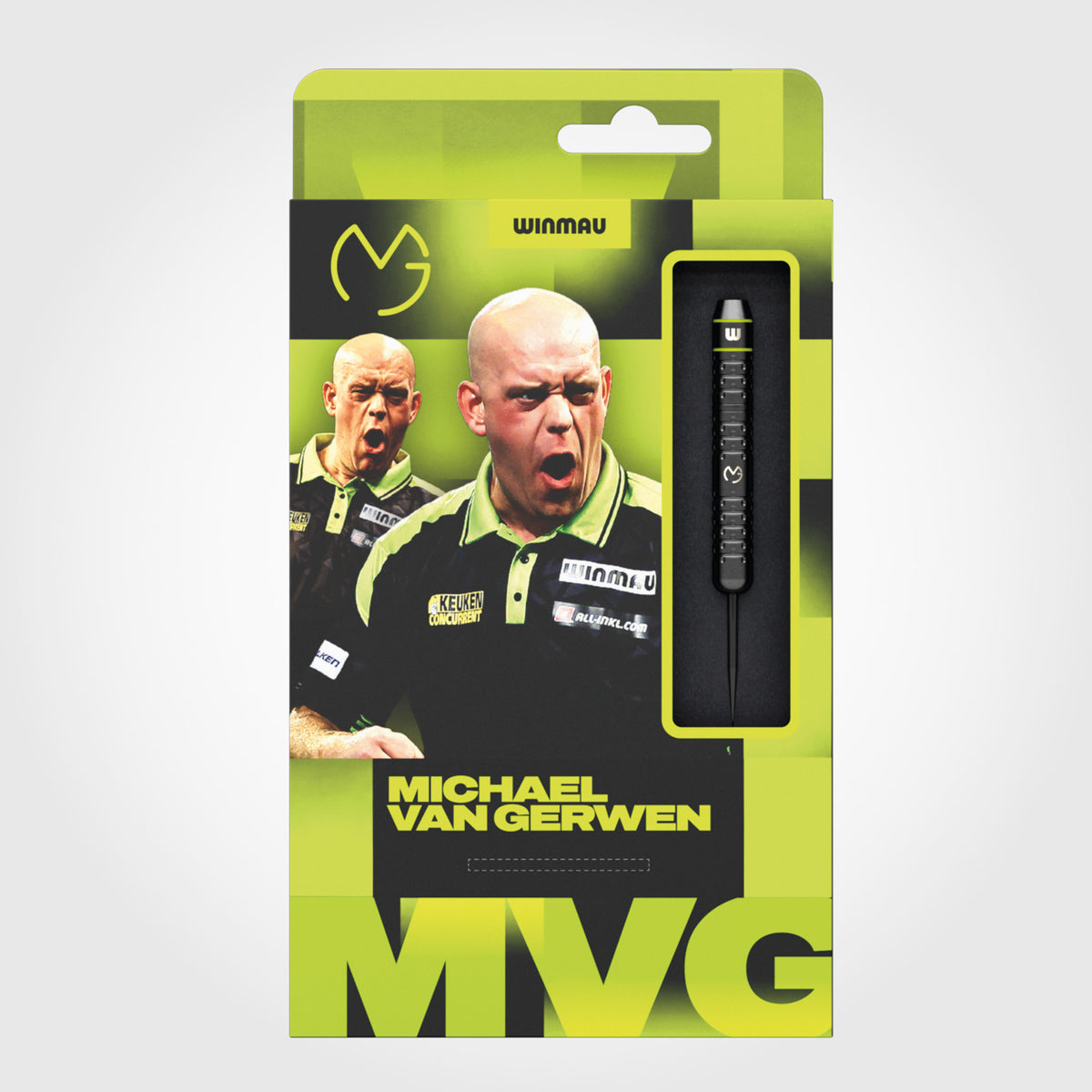 Winmau Michael Van Gerwen - MVG - Core Brass Darts Set - 21g