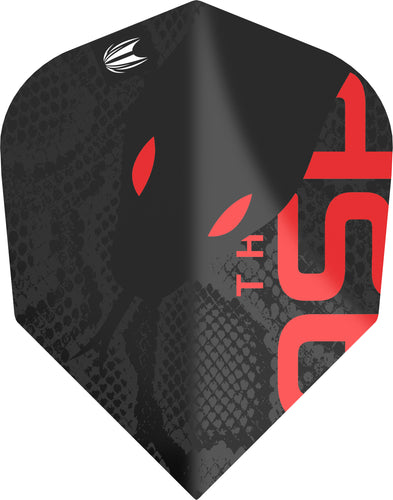 Target - Nathan 'The Asp' Aspinall - 80% Pro Ultra Dart Flights - No6 - Black