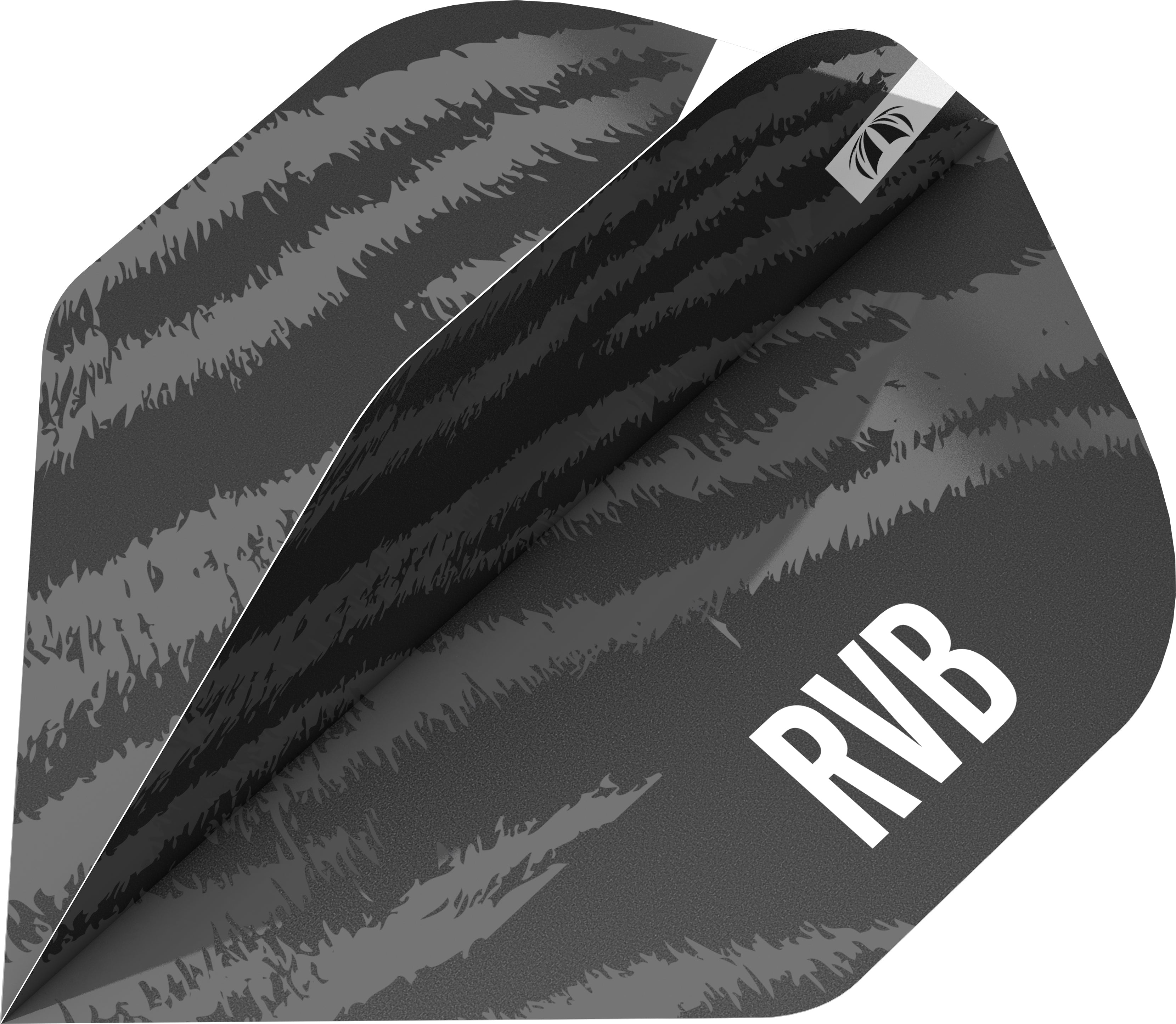 Target - Raymond 'Barney' Van Barneveld - Brass Pro Ultra Bagged Dart Flights - No2 - Black - 2023