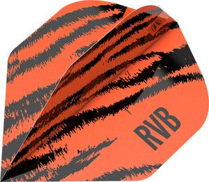Target - Raymond 'Barney' Van Barneveld - Brass Pro Ultra Bagged Dart Flights - No2 - Orange - 2023
