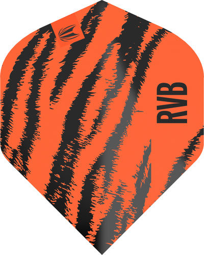 Target - Raymond 'Barney' Van Barneveld - Brass Pro Ultra Bagged Dart Flights - No2 - Orange - 2023