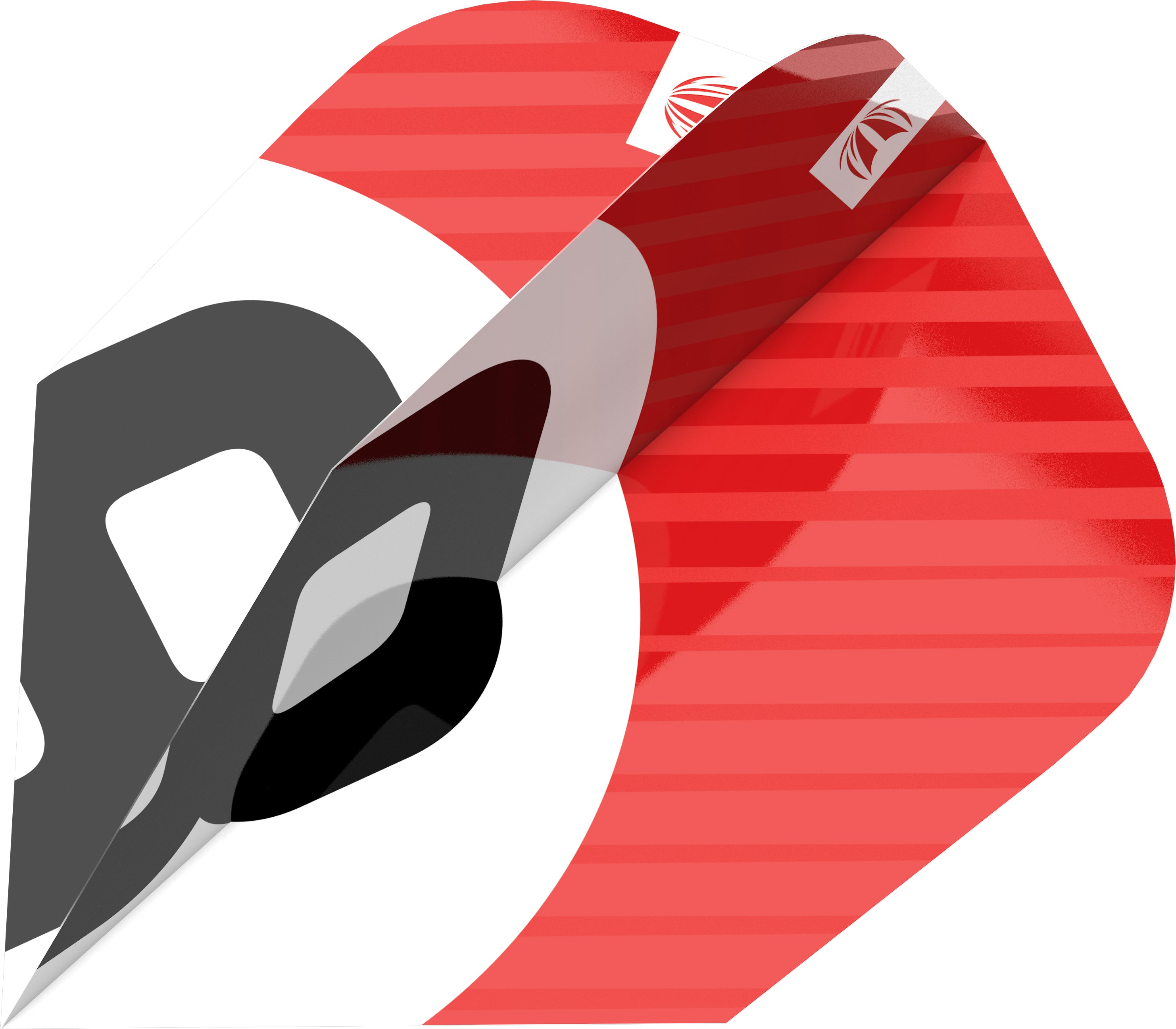 Target Darts Chicane Pro.Ultra Dart Flights - Pack of 3 sets - No2 No6 TenX - Red