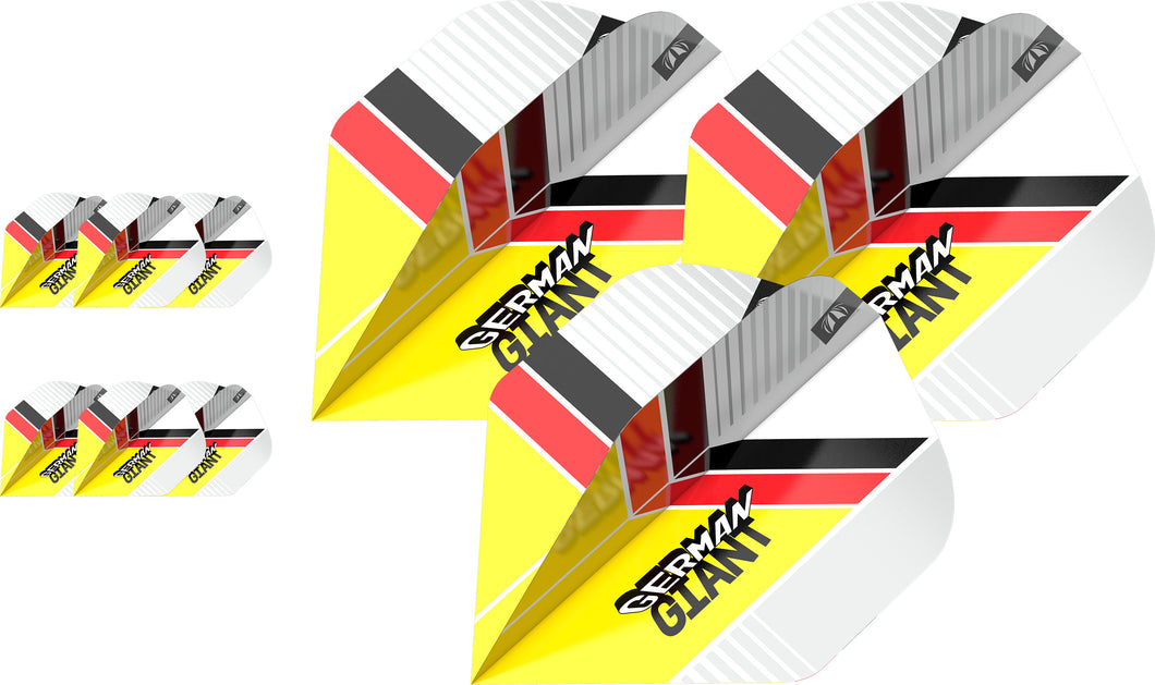Target Gabriel Clemens - German Giant - G2 - Pro.Ultra - No2 Dart Flights - 3 Sets Included