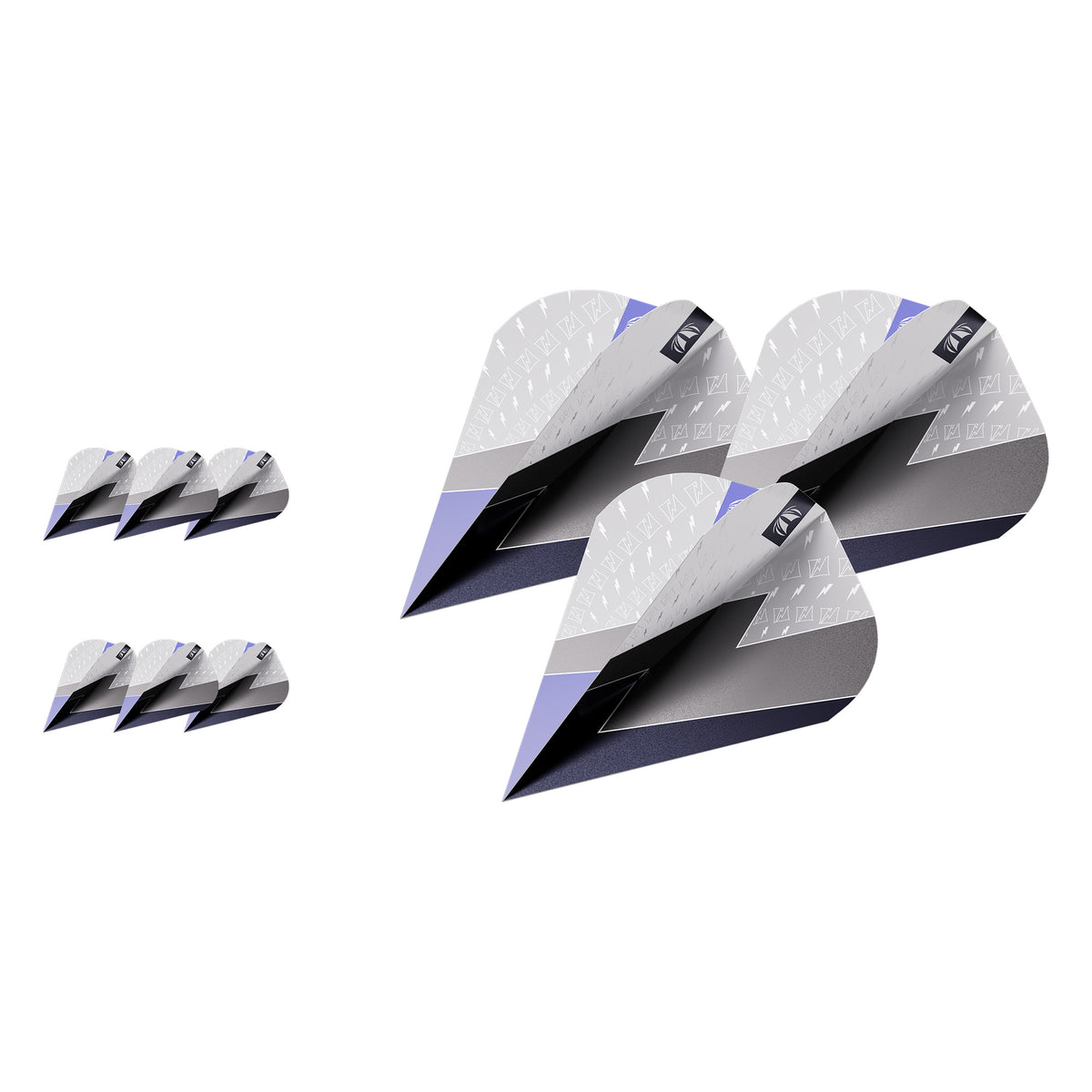 Target Phil Taylor - The Power - Chrono Pro.Ultra Dart Flights - Vapor S -  3 Sets Included