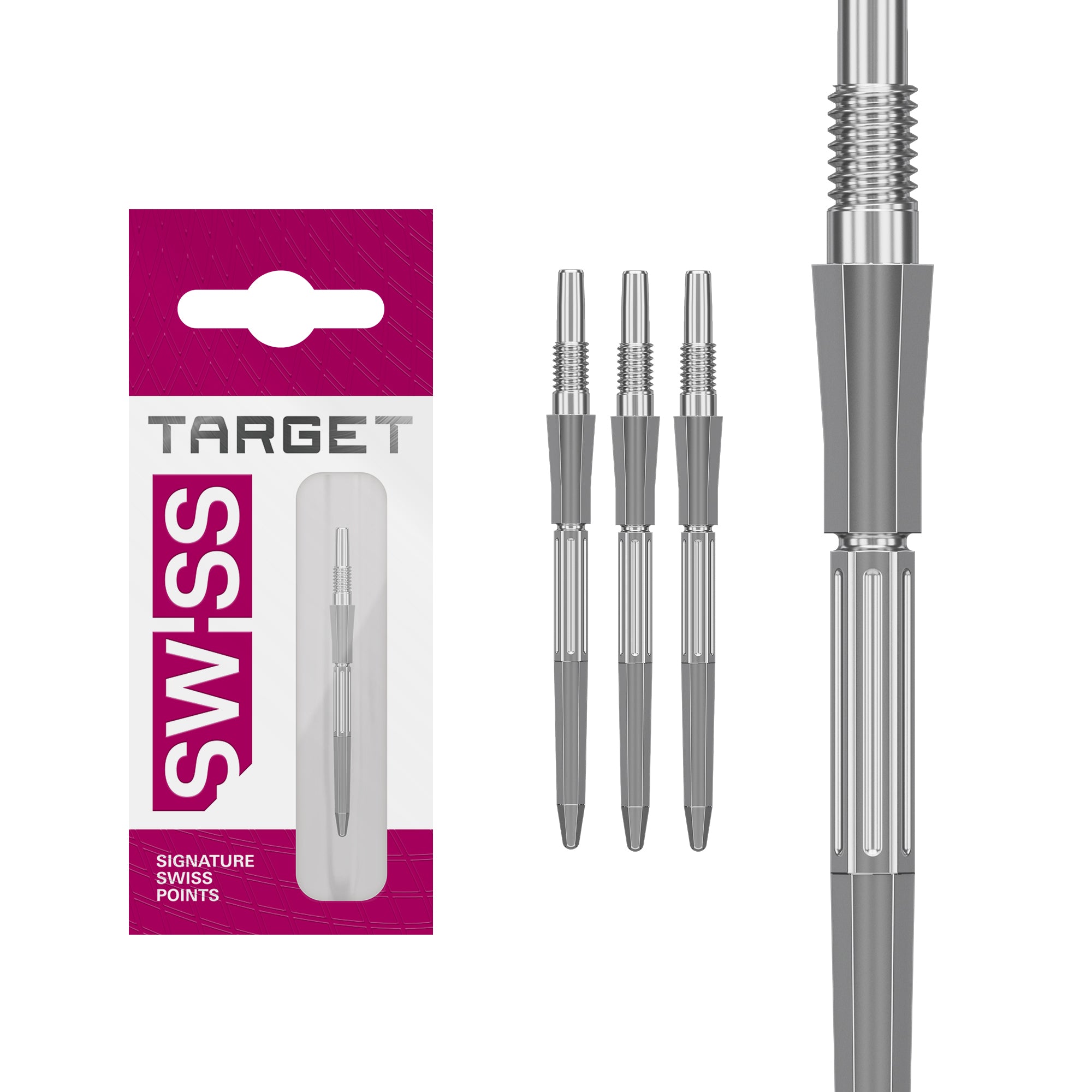 Target Elysian Archetype 43 Swiss Points - Silver, Gold, Black - 30mm 35mm 42mm