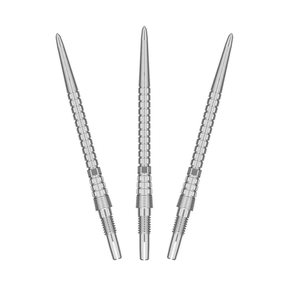 Target Swiss Chrono Storm Dart Points - Silver - 30mm 35mm 42mm