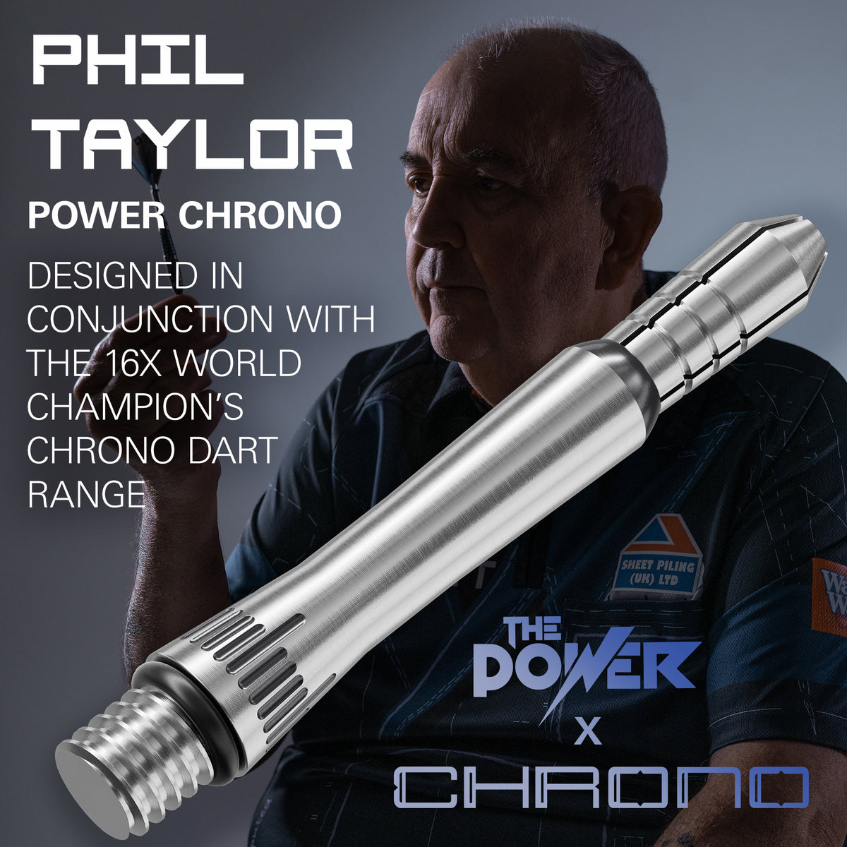 Target Phil Taylor - Power Chrono - Titanium Dart Shafts